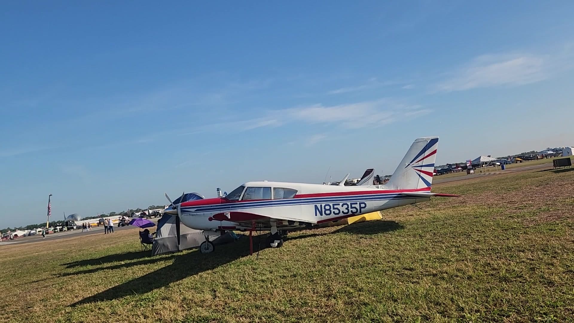 N8535P - Piper PA-24-400