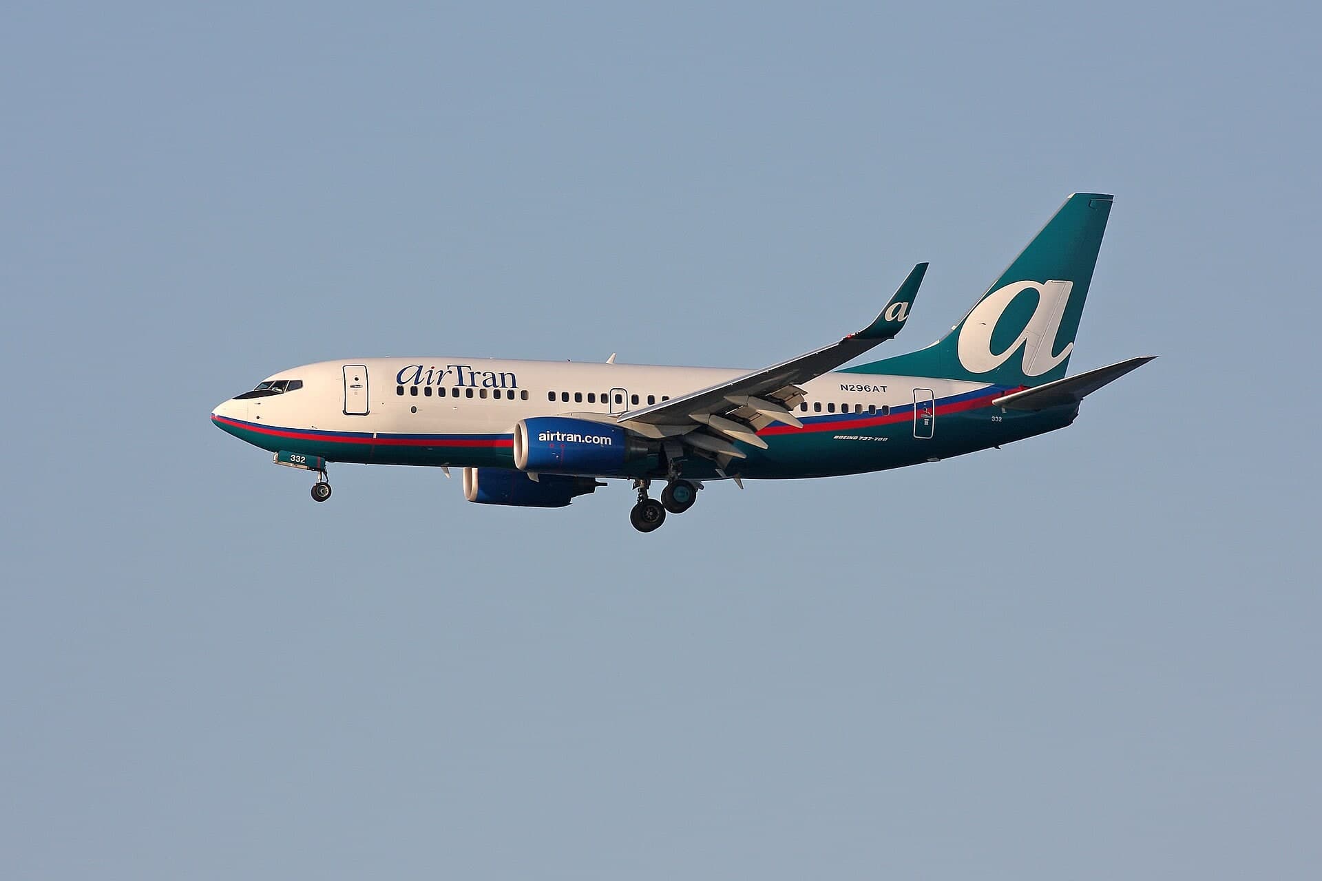 N296AT — Boeing