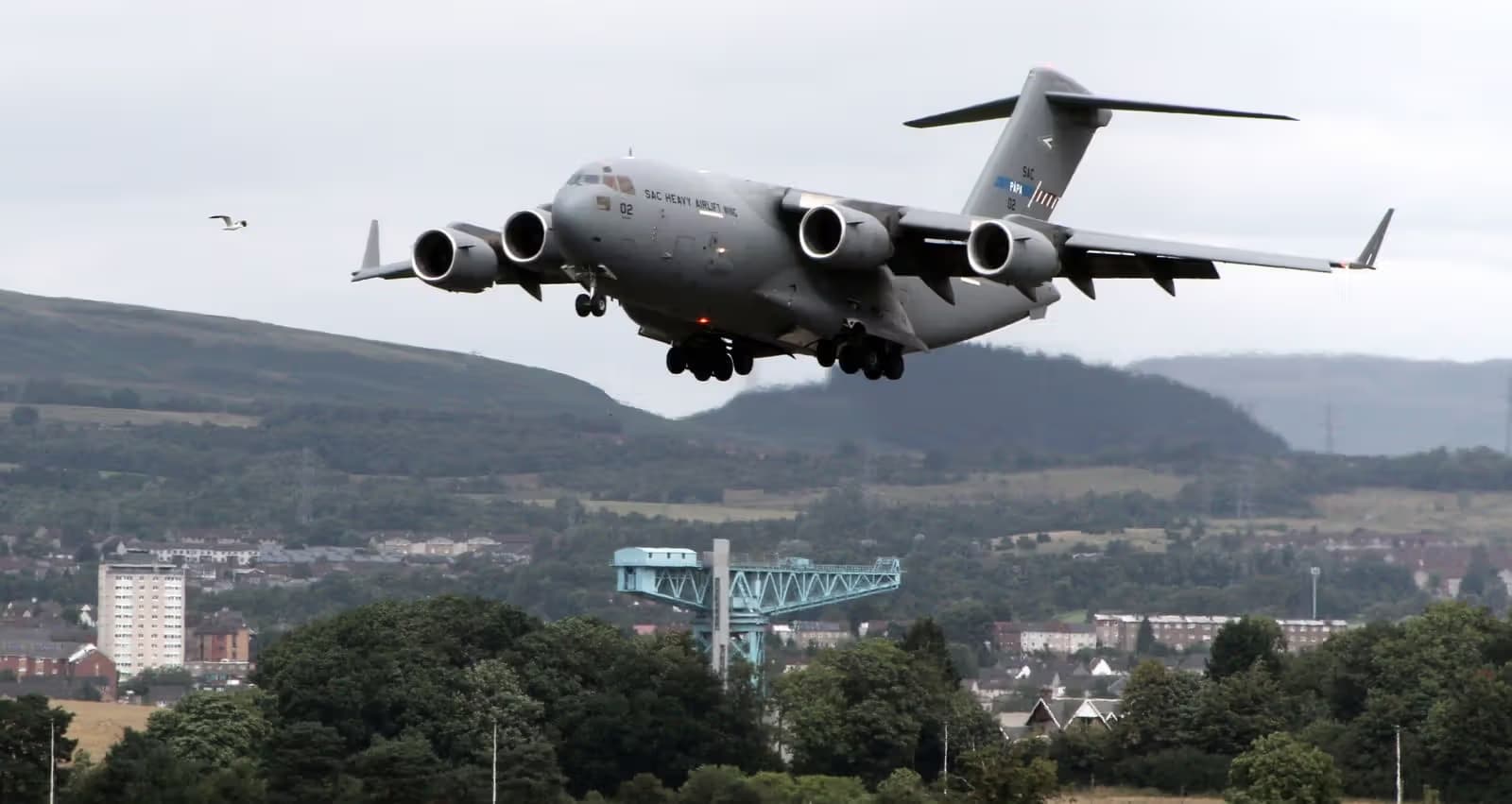 Unidentified — Boeing at Glasgow Airport