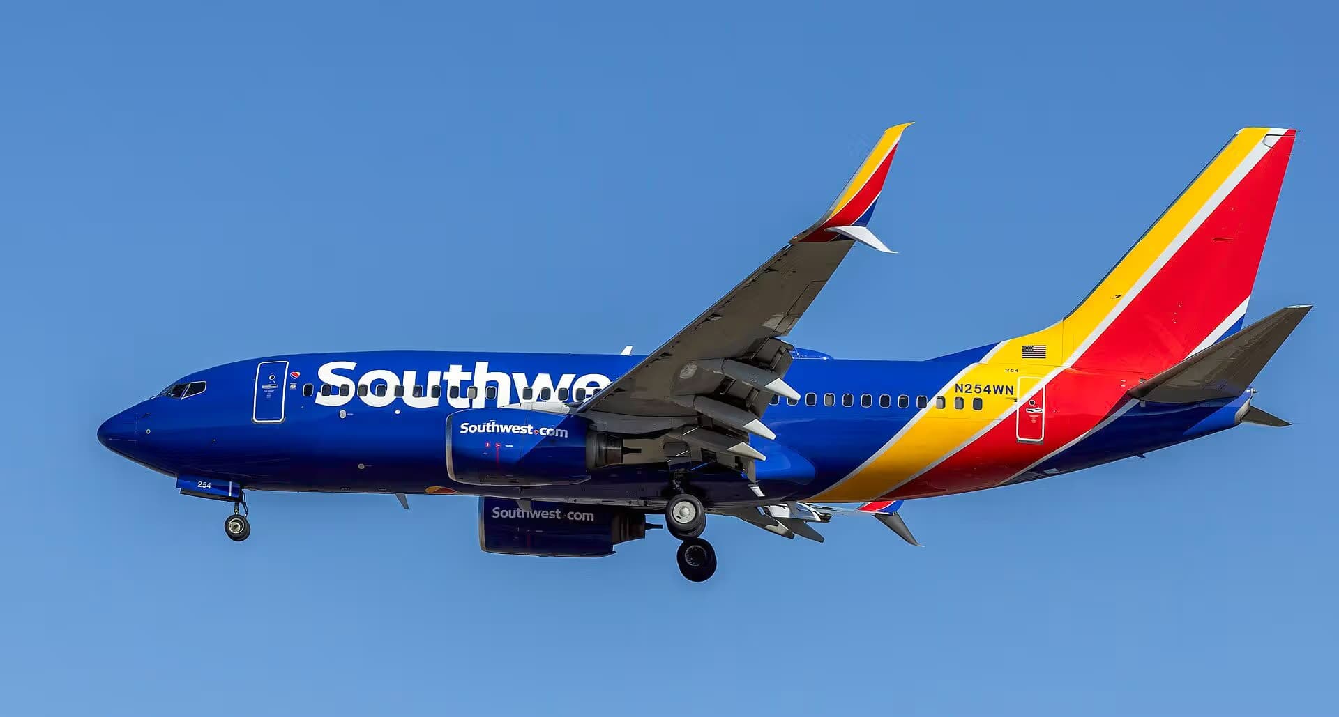 N254WN — Boeing