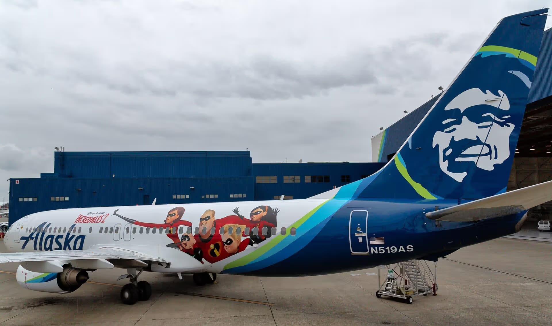 N519AS — Boeing