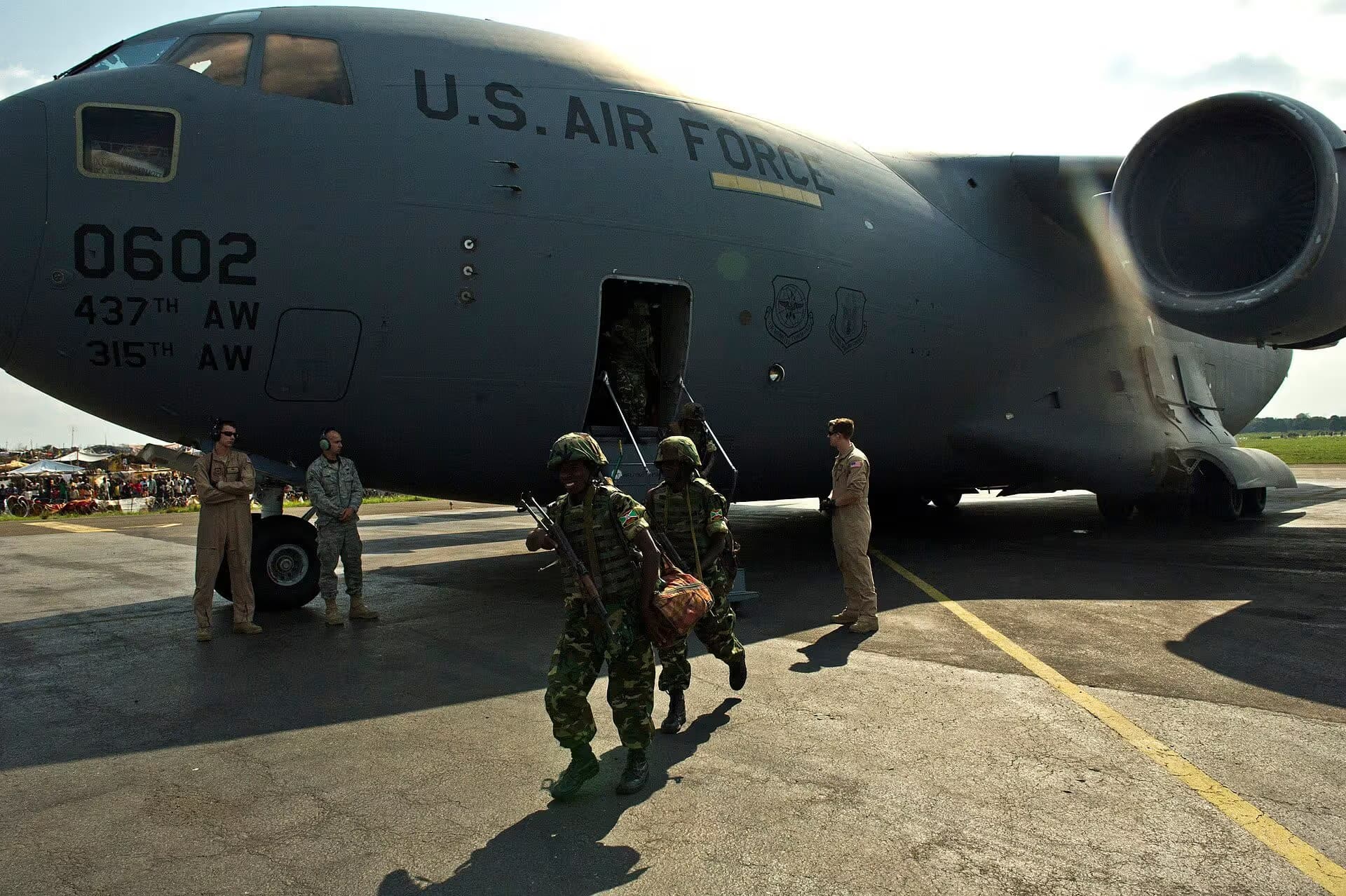 Unidentified — Aircraft at Bangui M'Poko International Airport