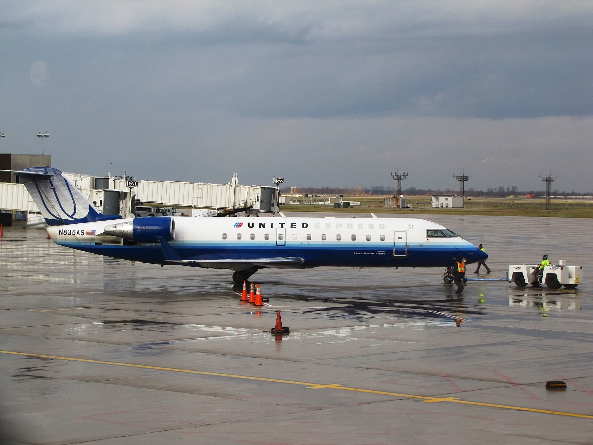 N835AS — Twin-engine aircraft