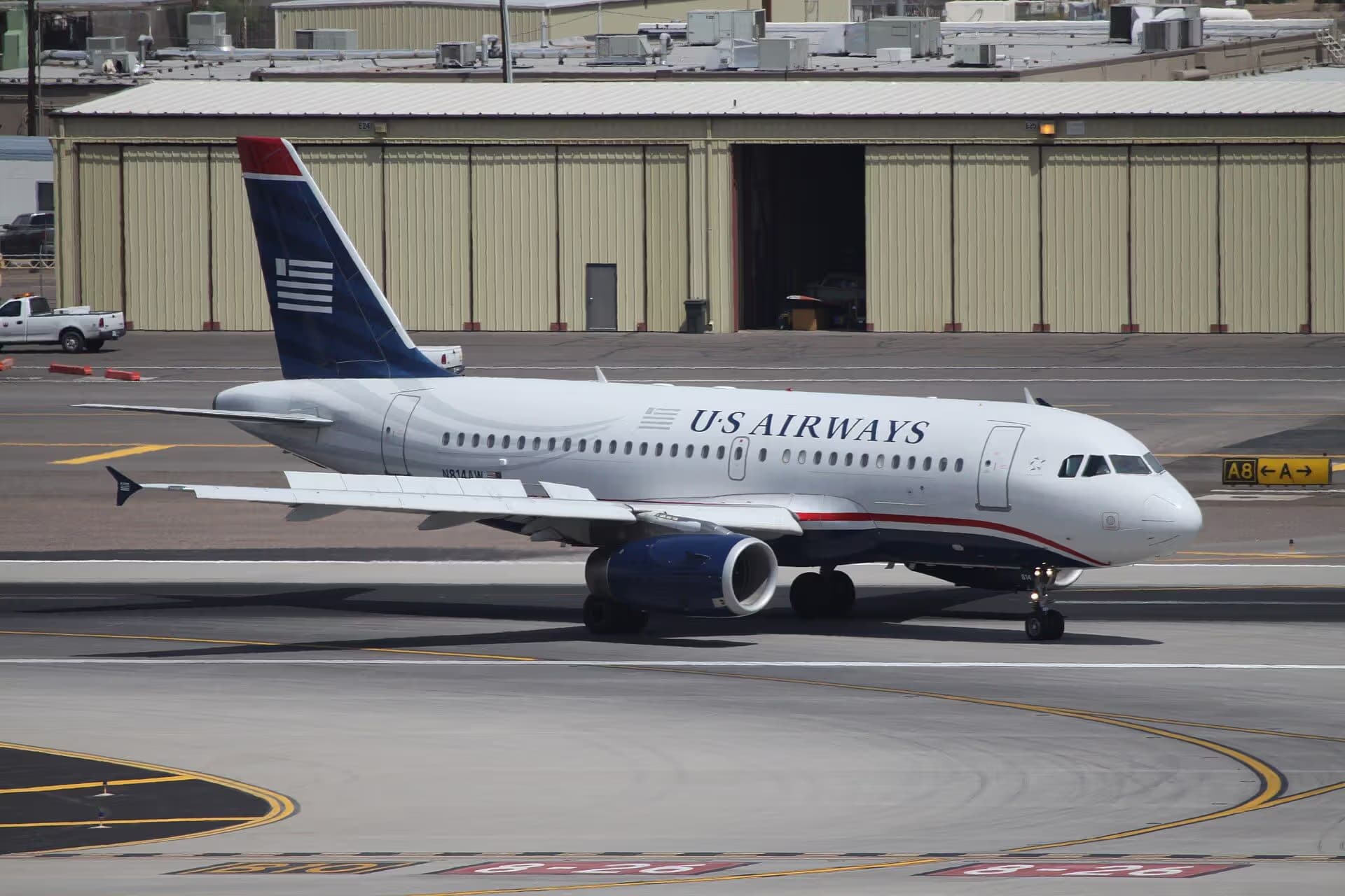 N814AW — Airbus