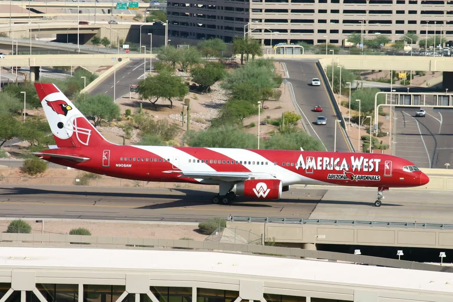 N908AW — Twin-engine aircraft