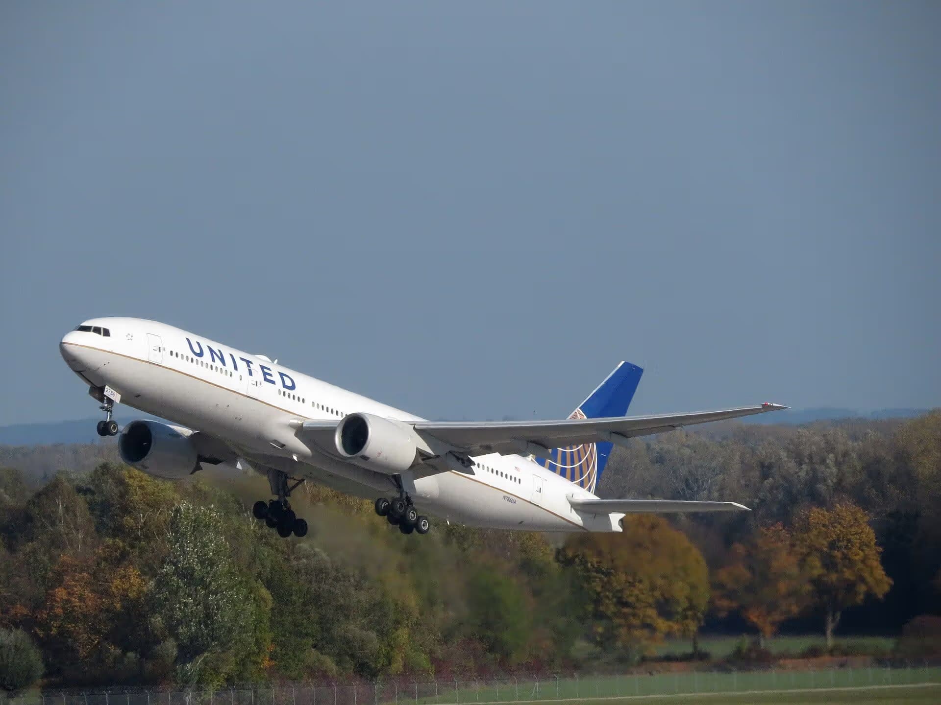 N786UA — Boeing at Munich Airport