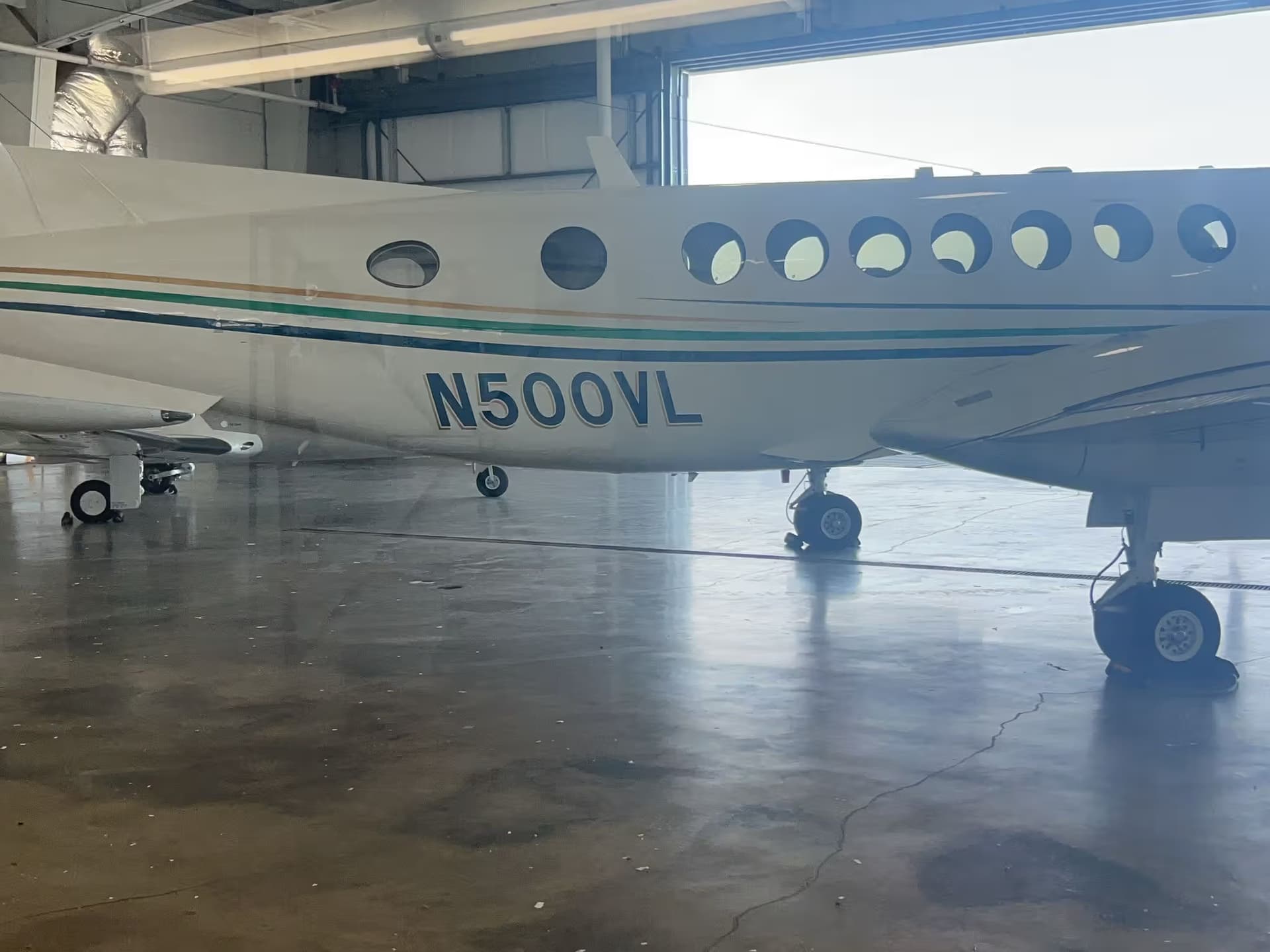 N500VL — Beechcraft King Air 350 at Norfolk International Airport