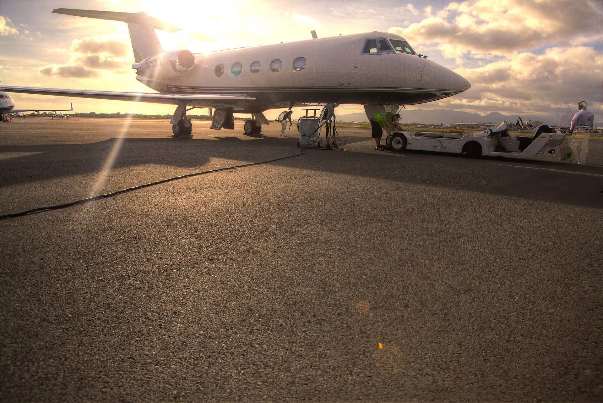 N227LA — Business jet