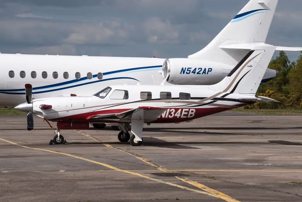 N134EB — Business jet