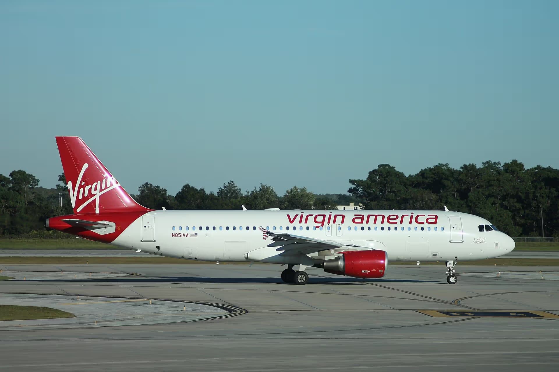 N851VA — Airbus