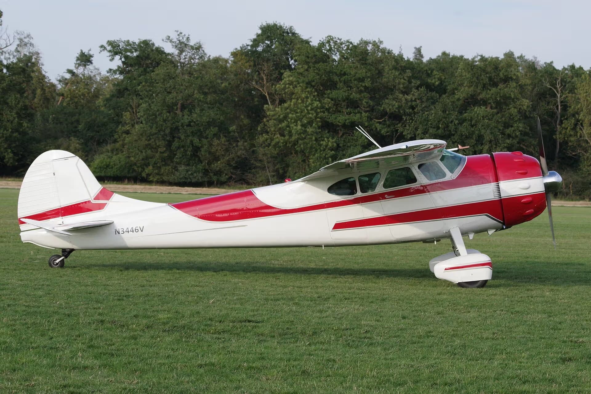 N3446V — Single-engine aircraft