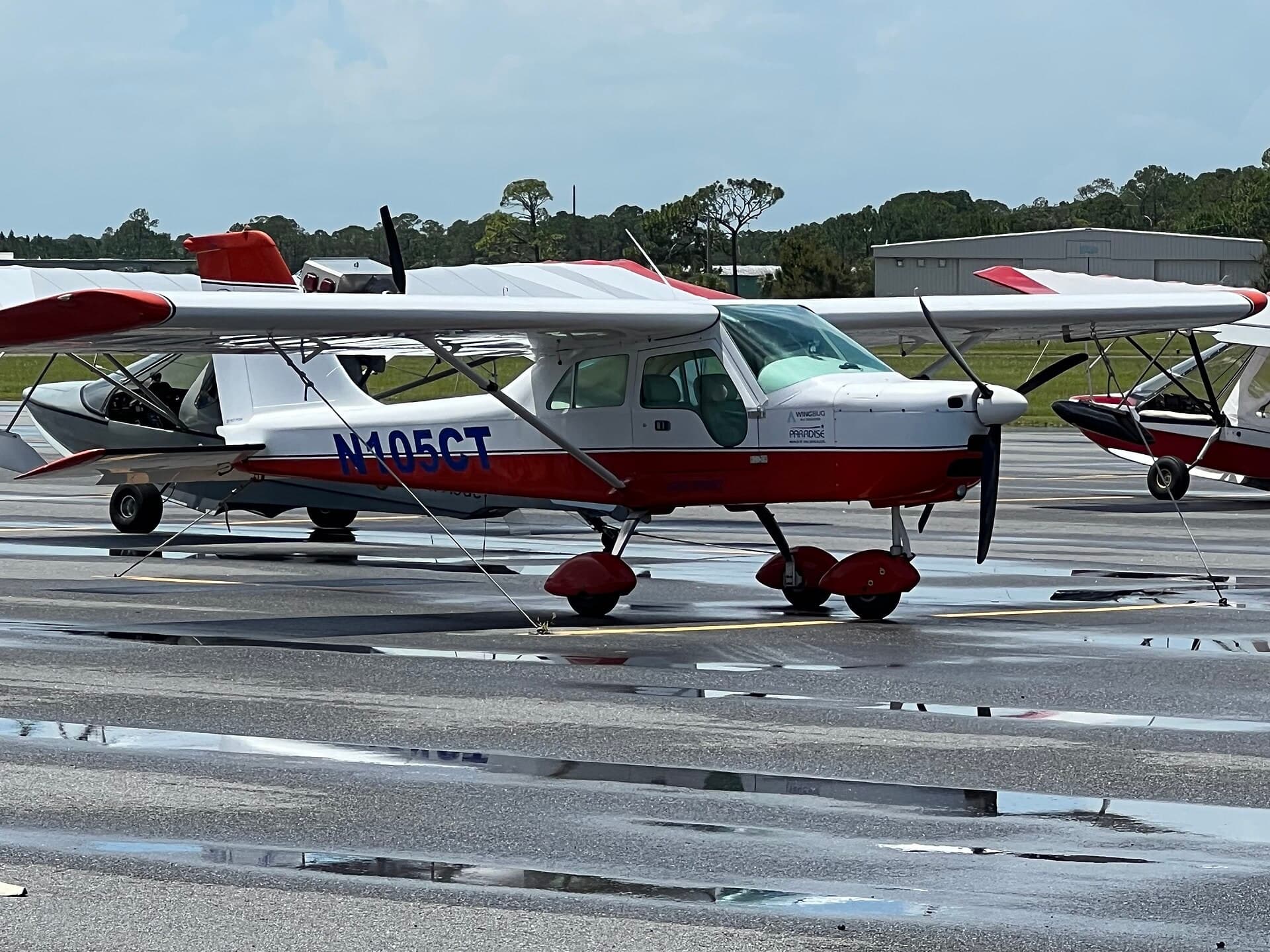 N105CT — Single-engine aircraft