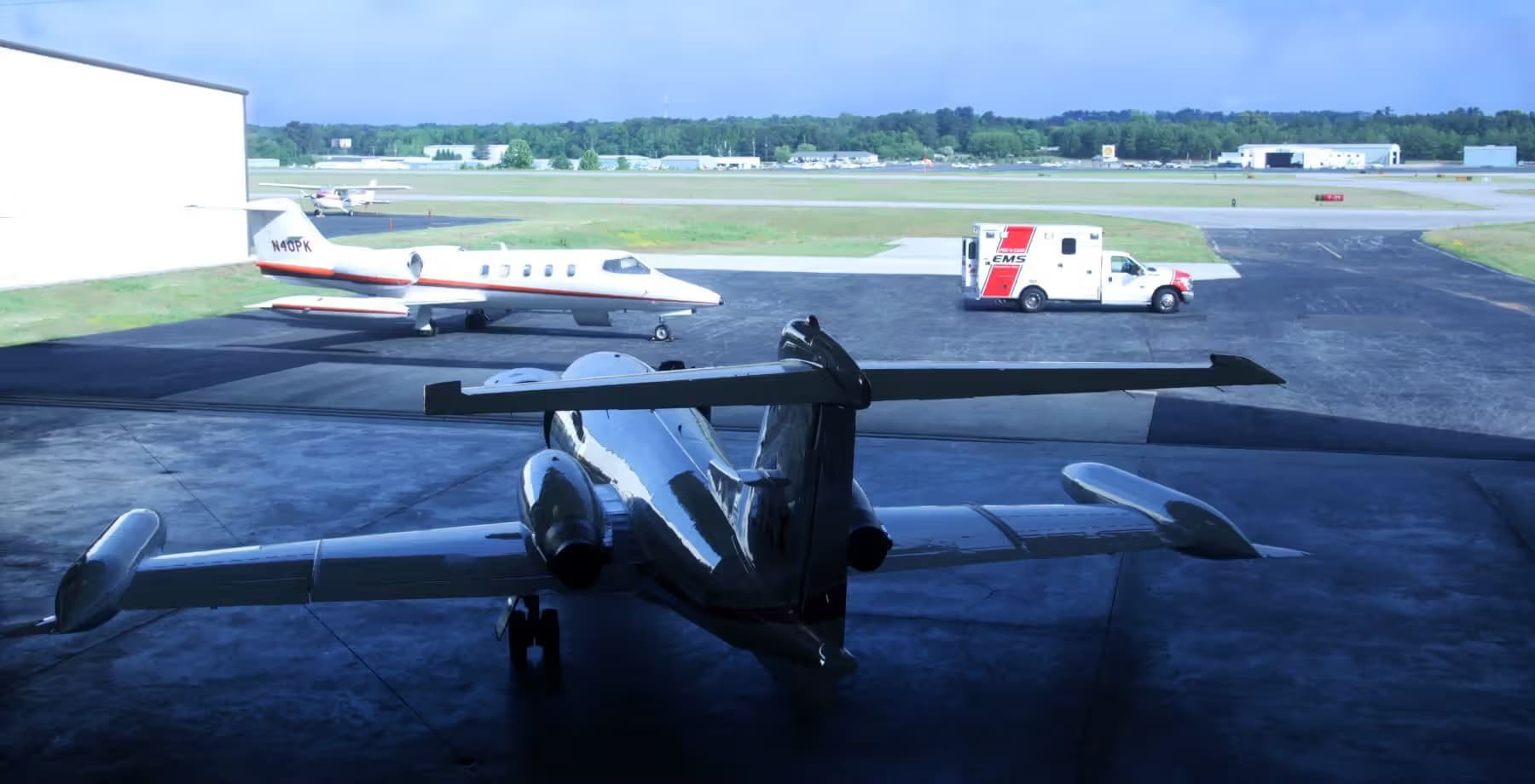 N40PK — Business jet