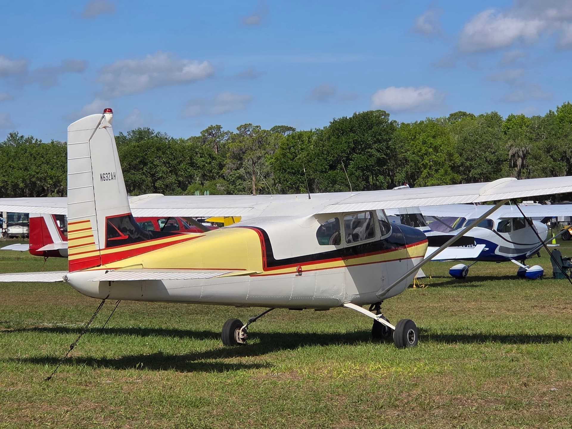 N632AH — Cessna 182A at Lakeland Linder Intl