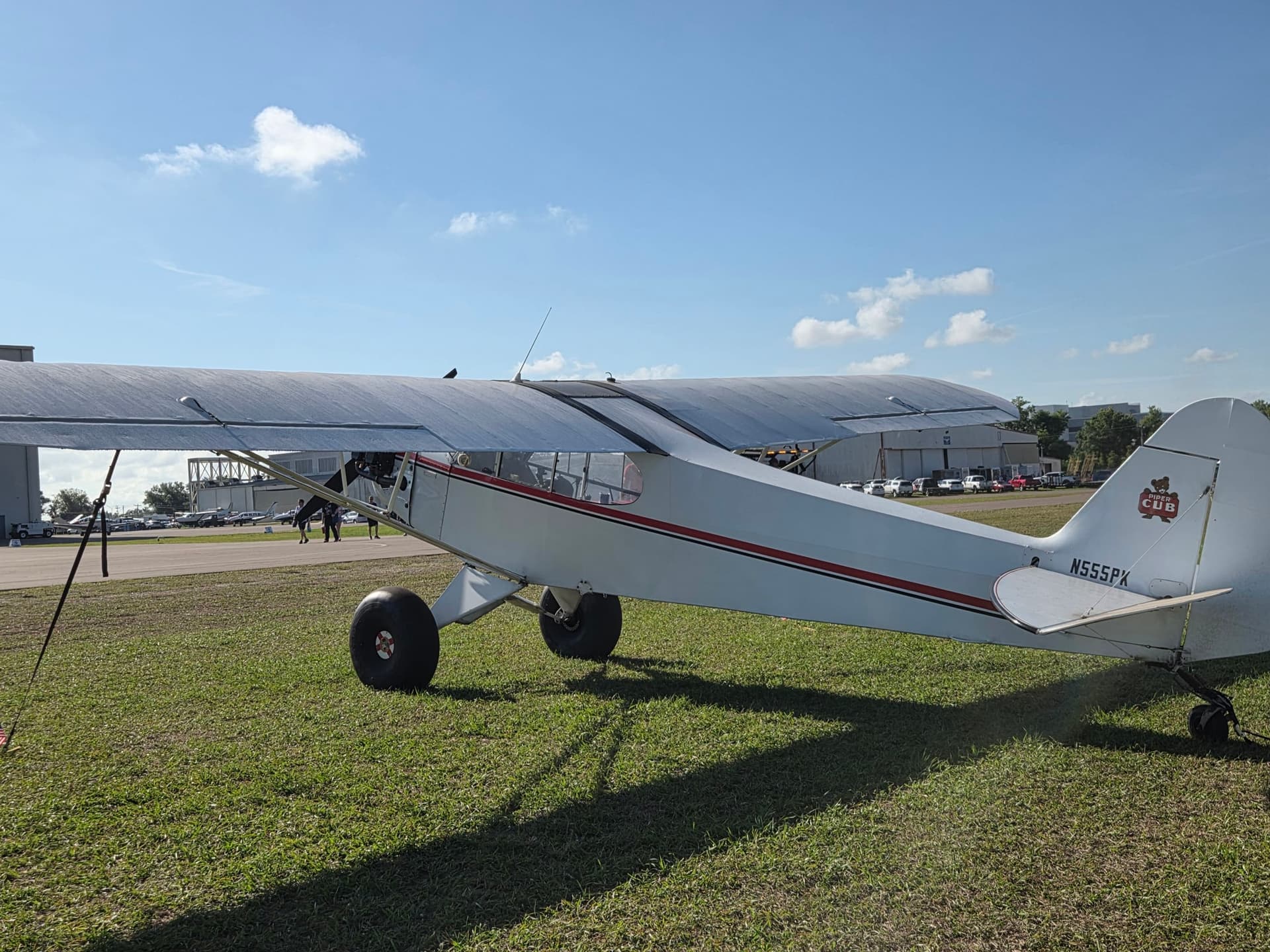 N5551H — Piper PA-11 at Lakeland Linder Intl
