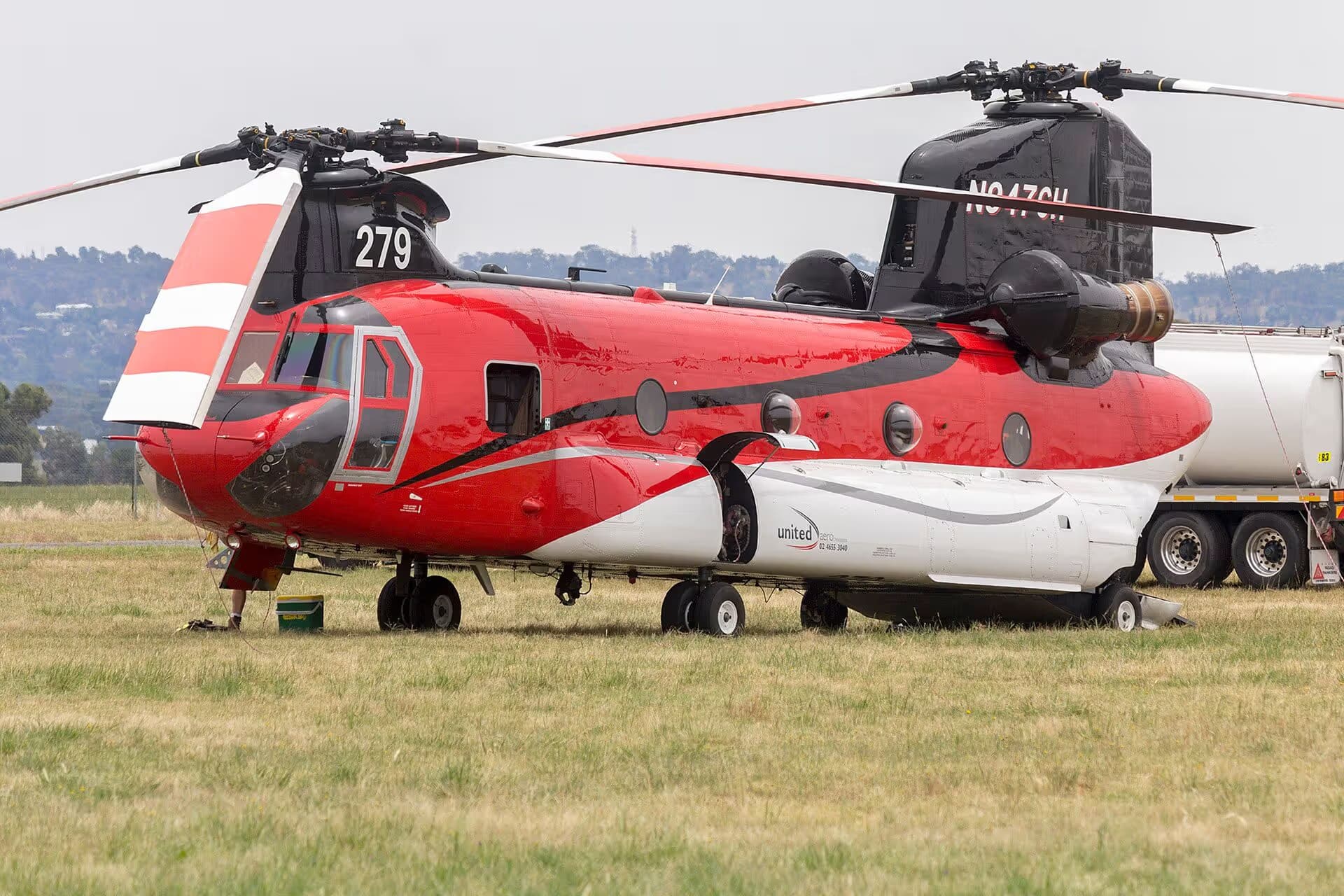 N947CH — Helicopter at Wagga Wagga Airport