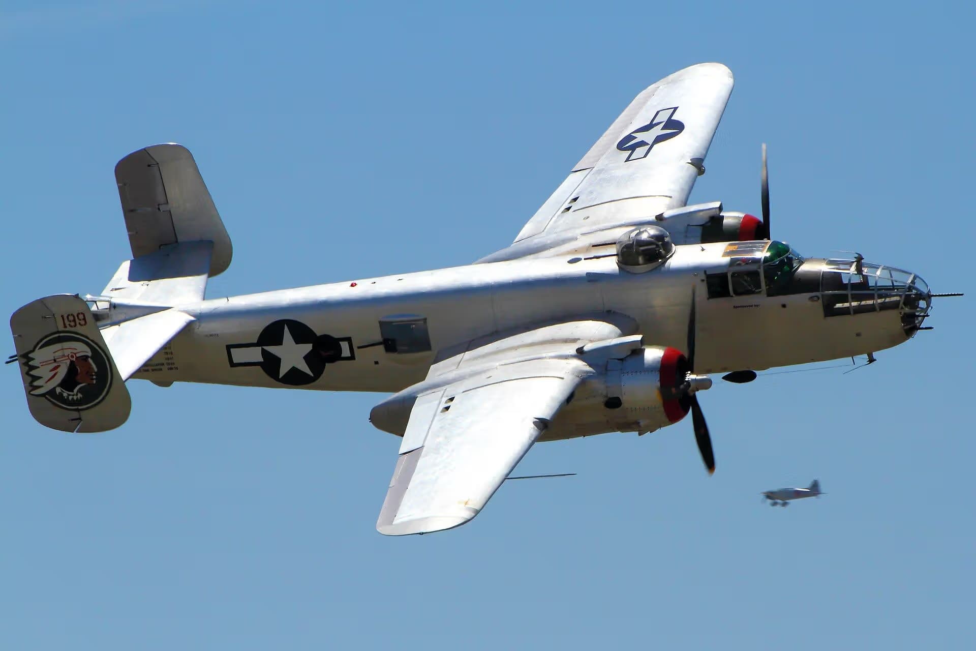 Unidentified — Twin-engine aircraft