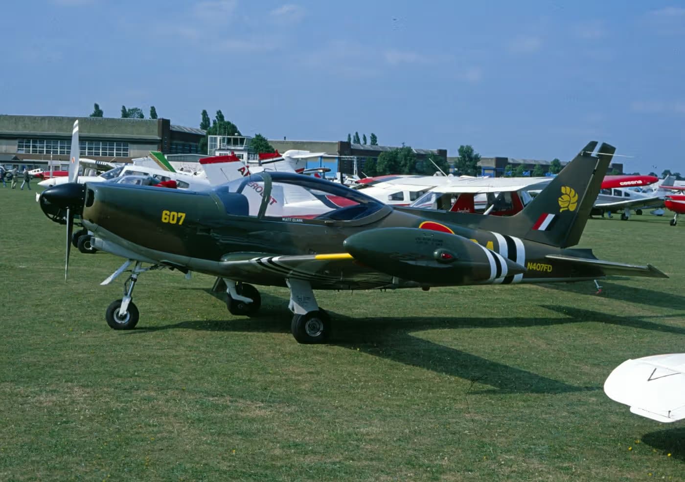 N407FD — Single-engine aircraft