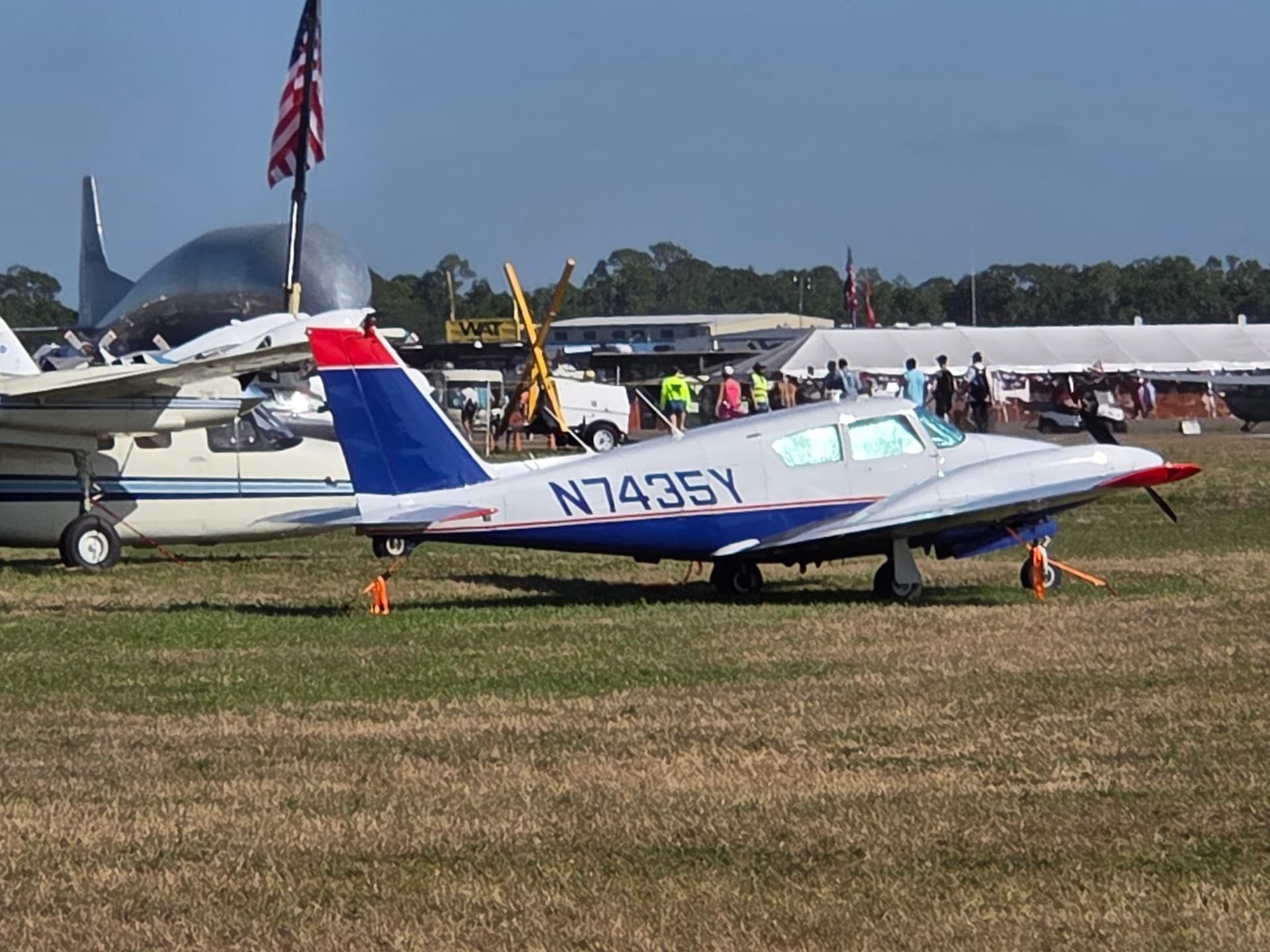 N7435Y — Piper Twin Comanche PA-30 at Lakeland Linder Intl