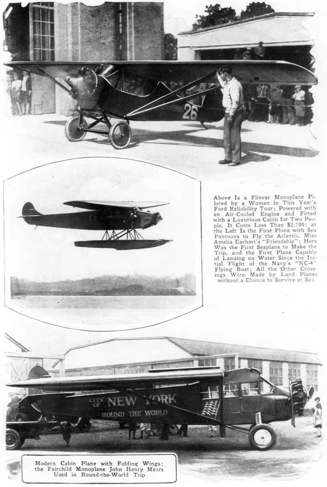 Unidentified — Single-engine aircraft
