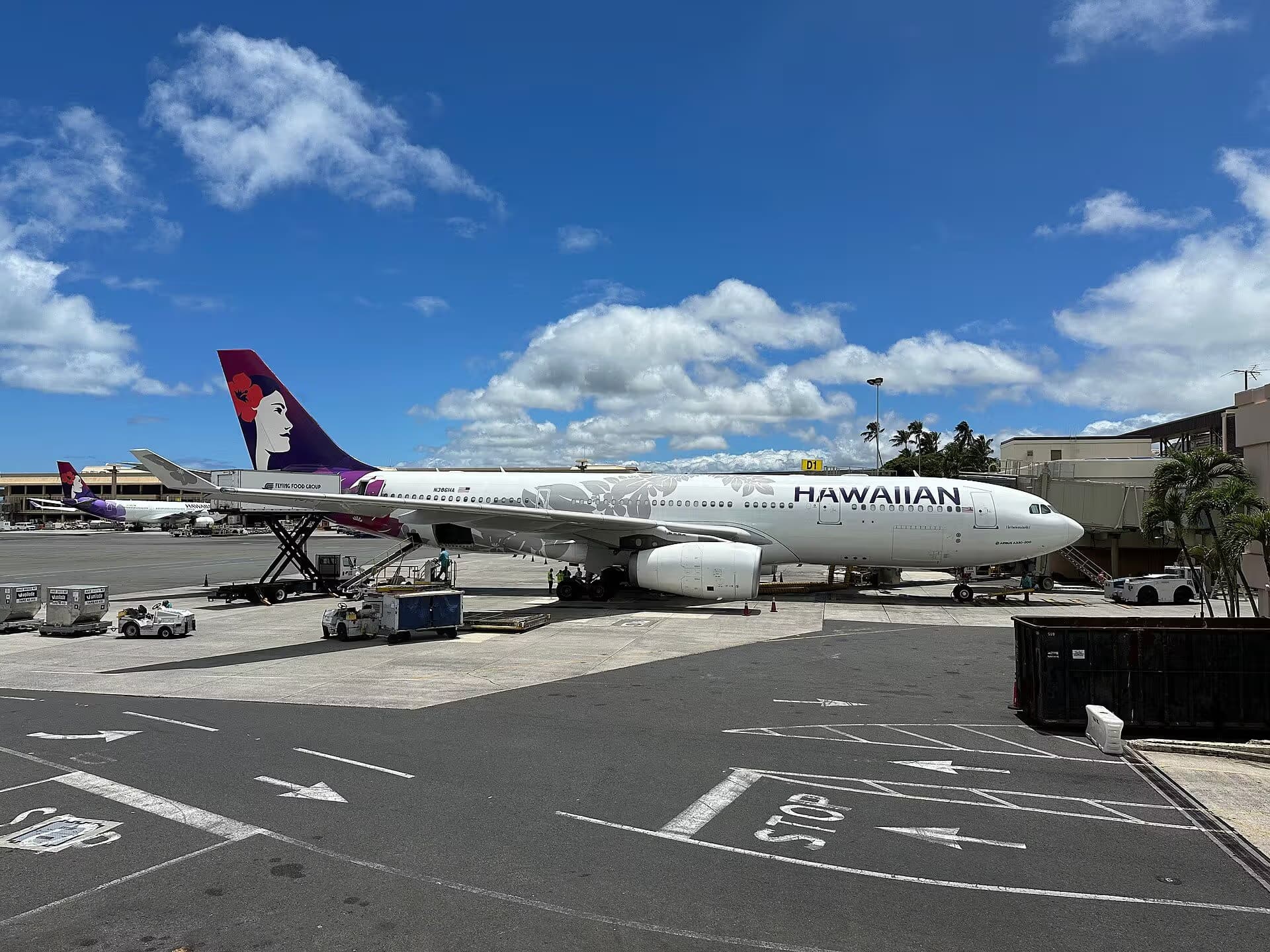 N386HA — Airbus at Daniel K. Inouye International Airport