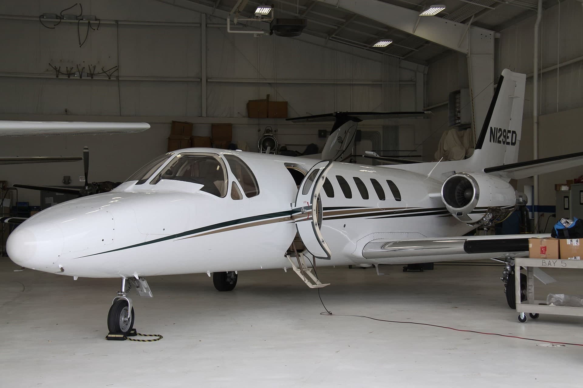 N129ED — Business jet