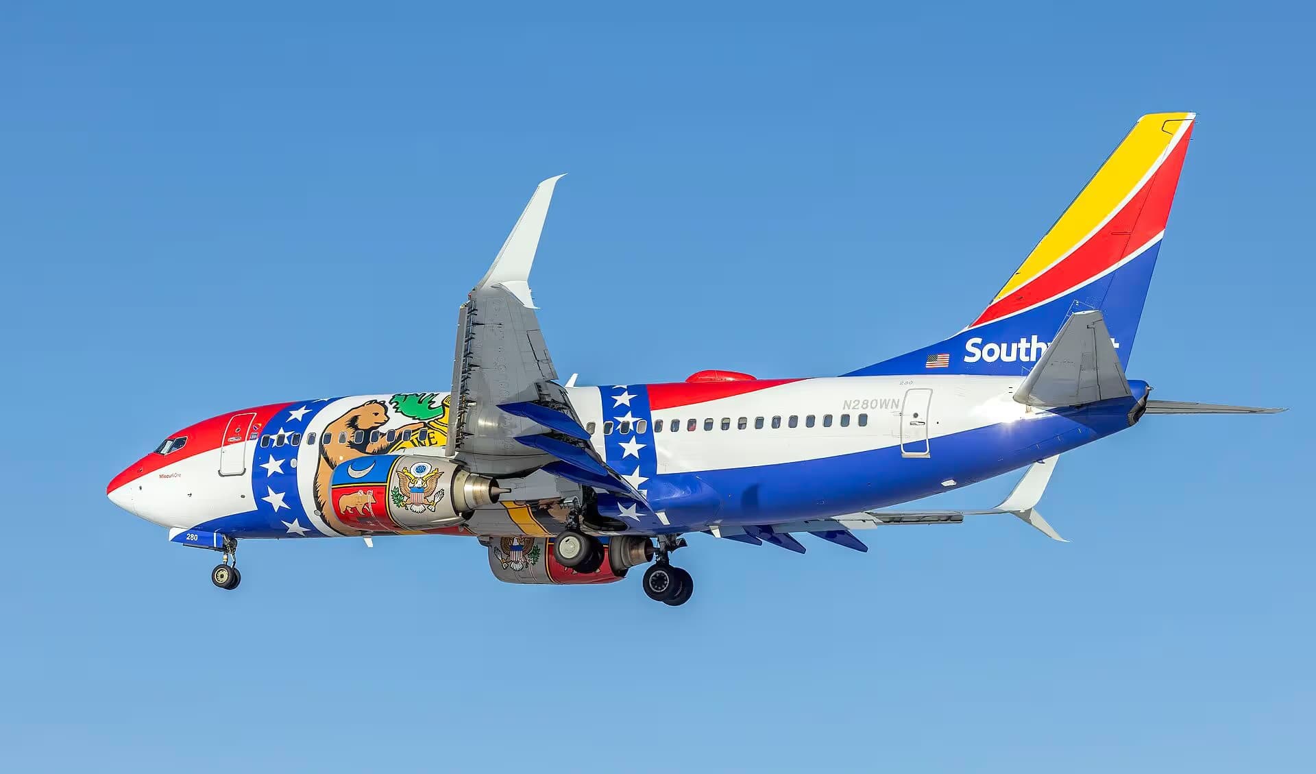 N280WN — Boeing