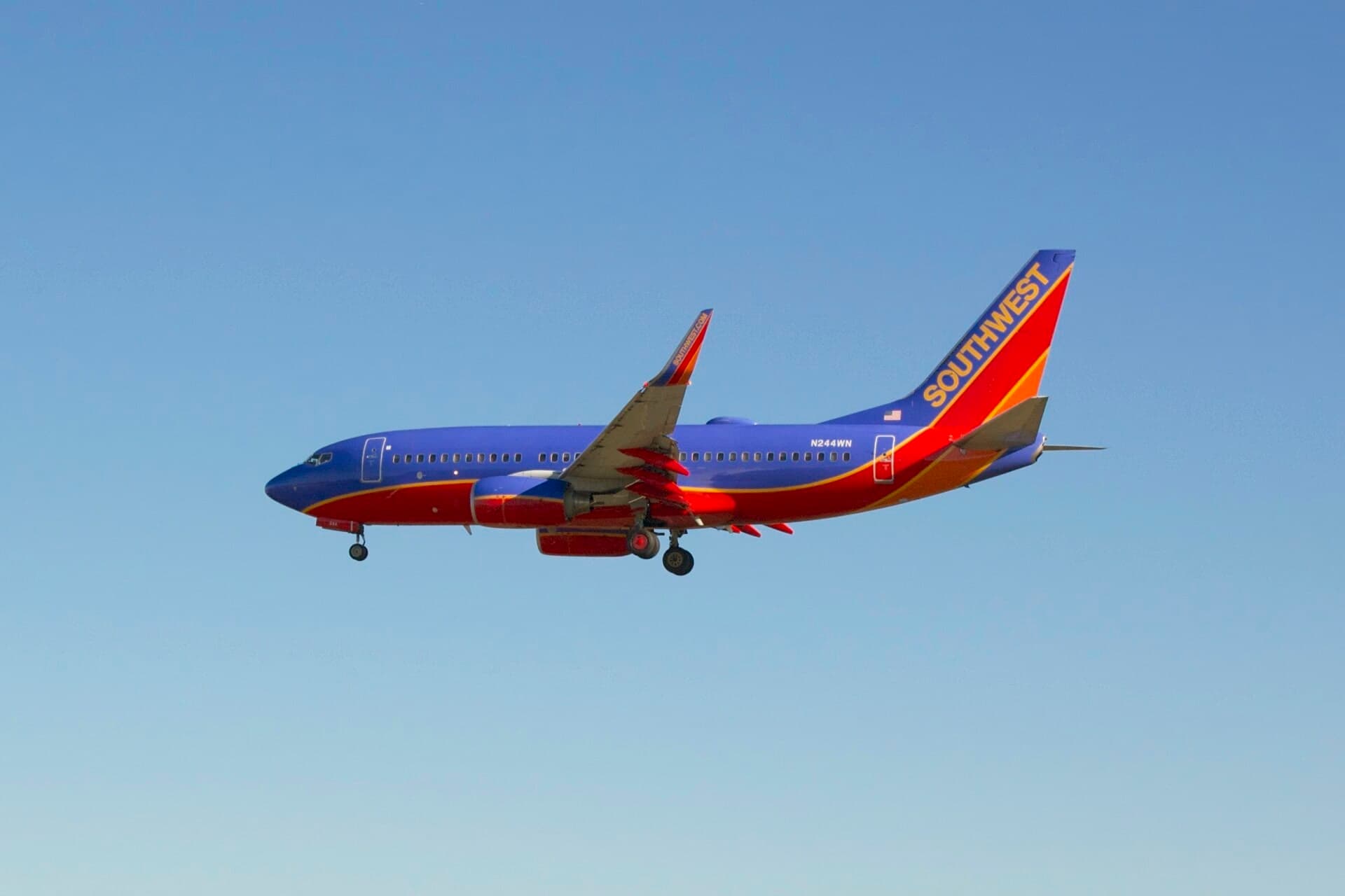 N244WN — Boeing