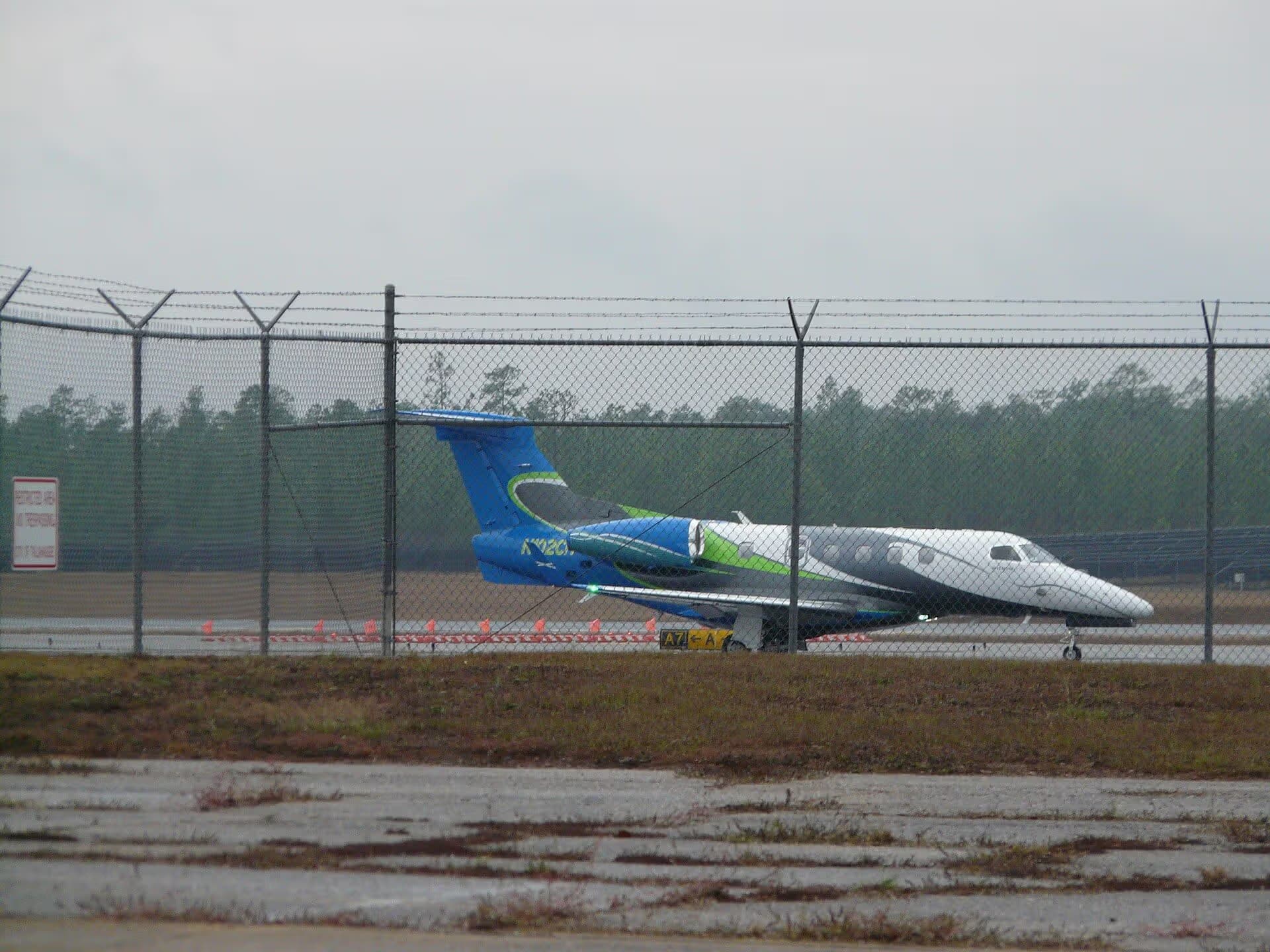 N102CH — Embraer at Tallahassee International Airport