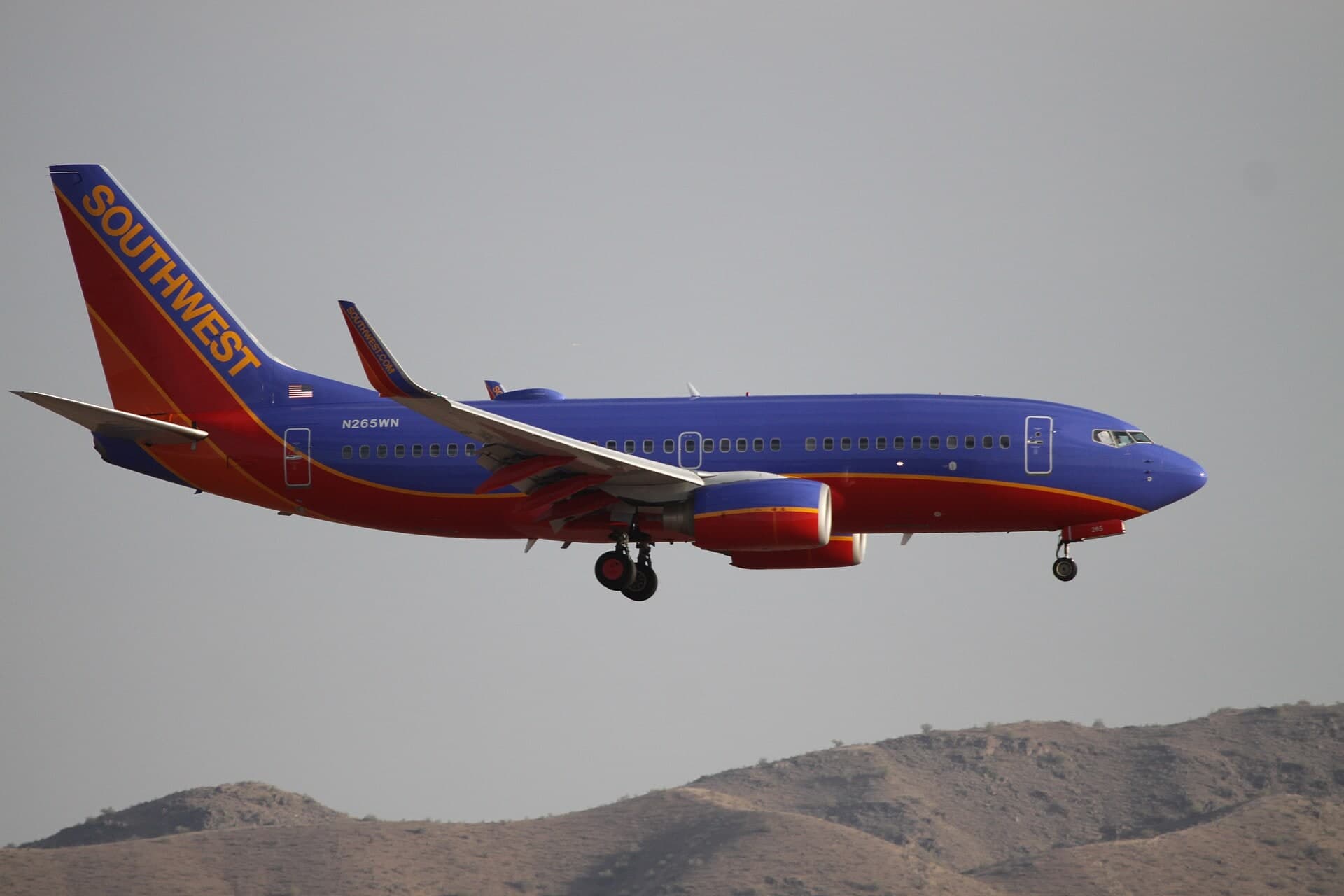 N265WN — Boeing