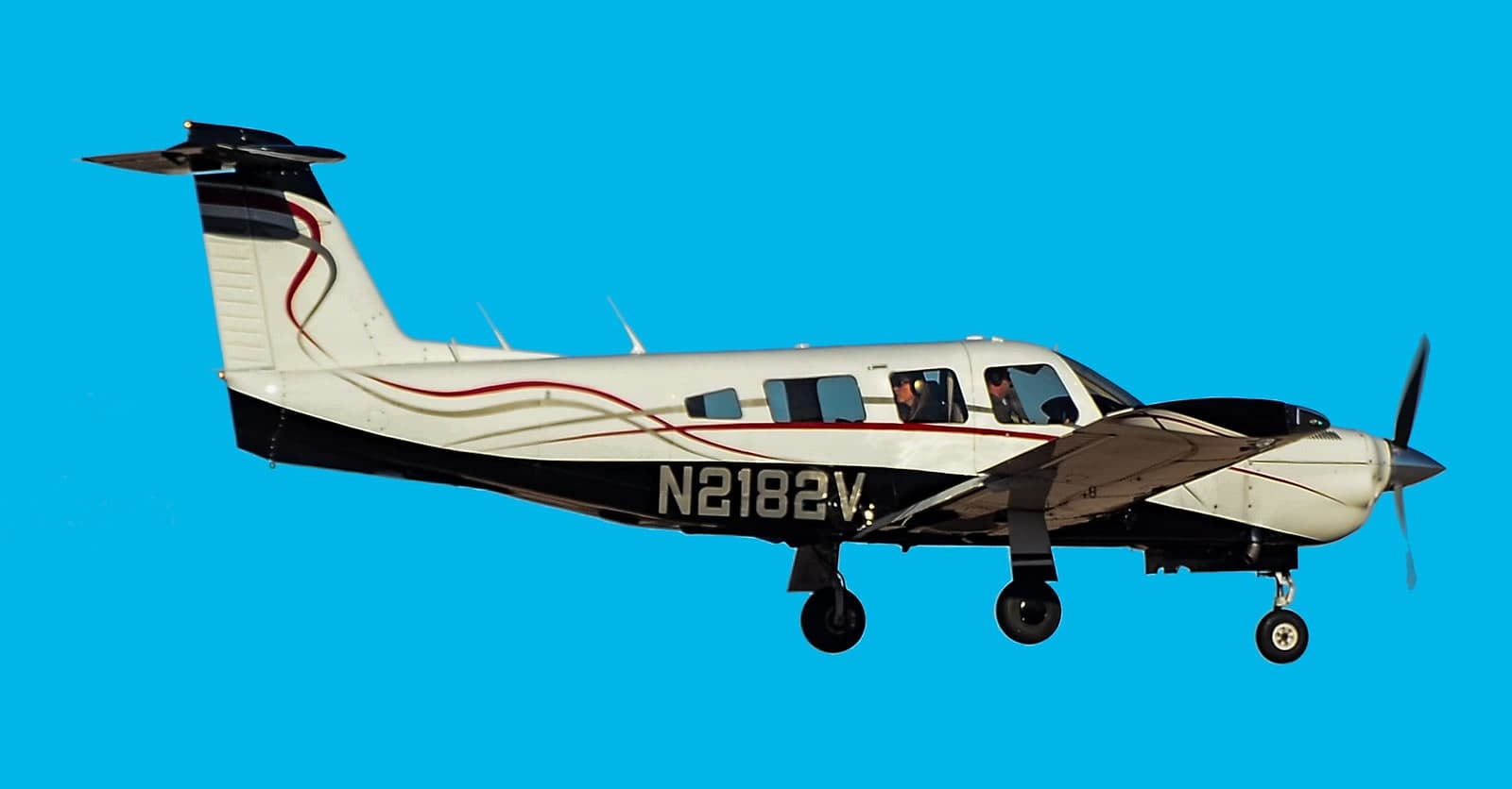N2182V — Piper