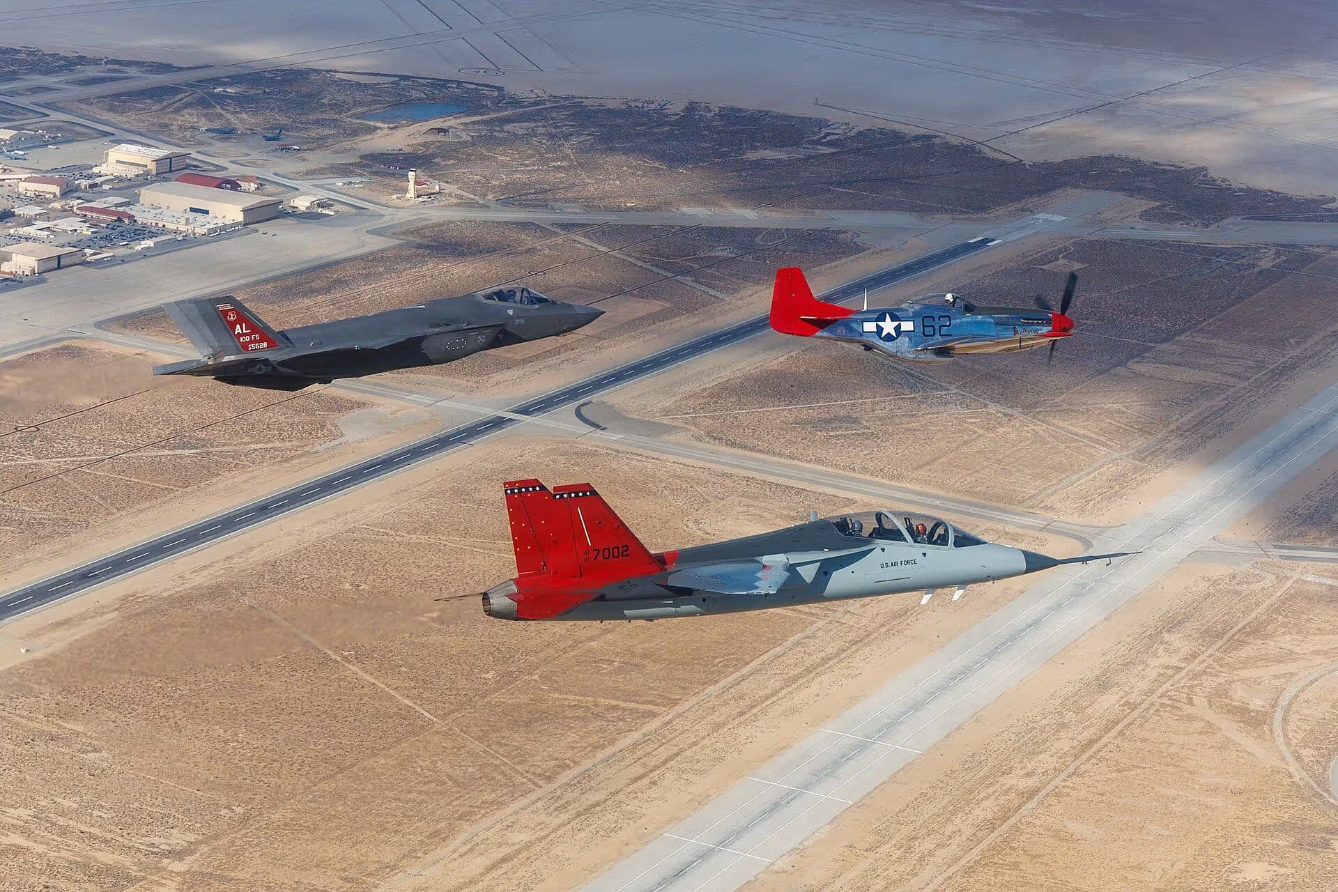 Unidentified — Warbird at Edwards Air Force Base