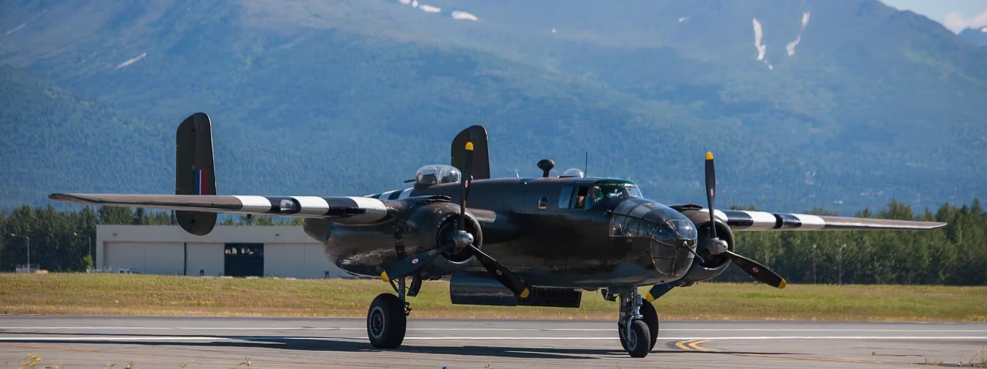 Unidentified — Twin-engine aircraft