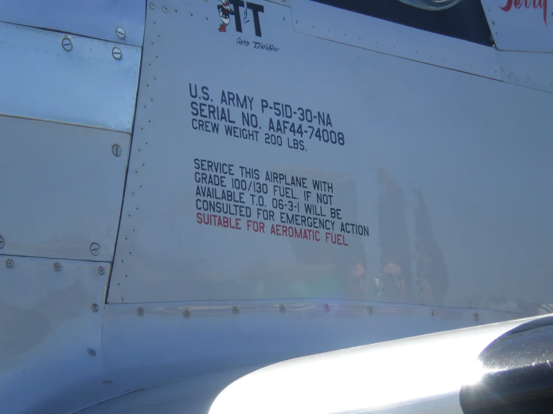 Unidentified — Aircraft