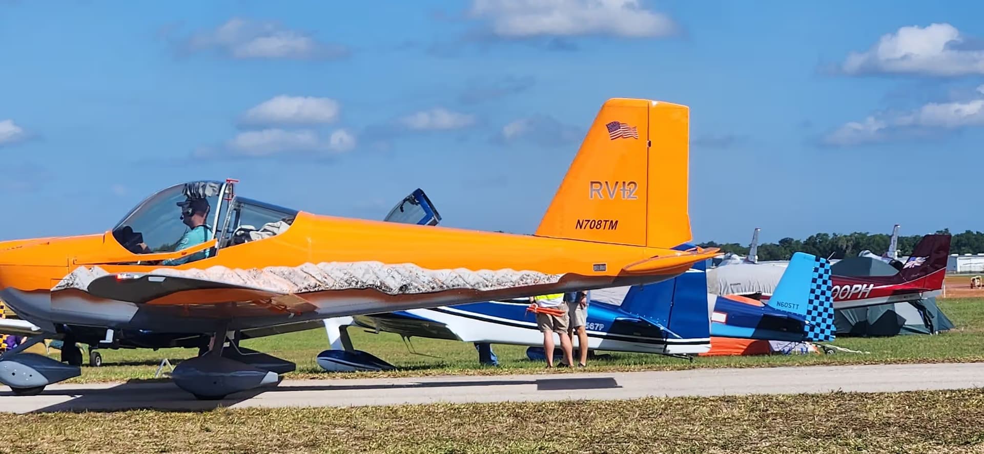 N708TM — Van's Aircraft RV-12iS at Lakeland Linder Intl