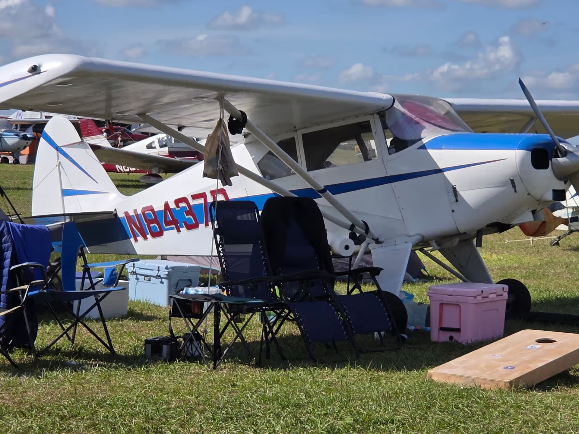 N8437D — Piper PA-22-150 at Lakeland Linder Intl