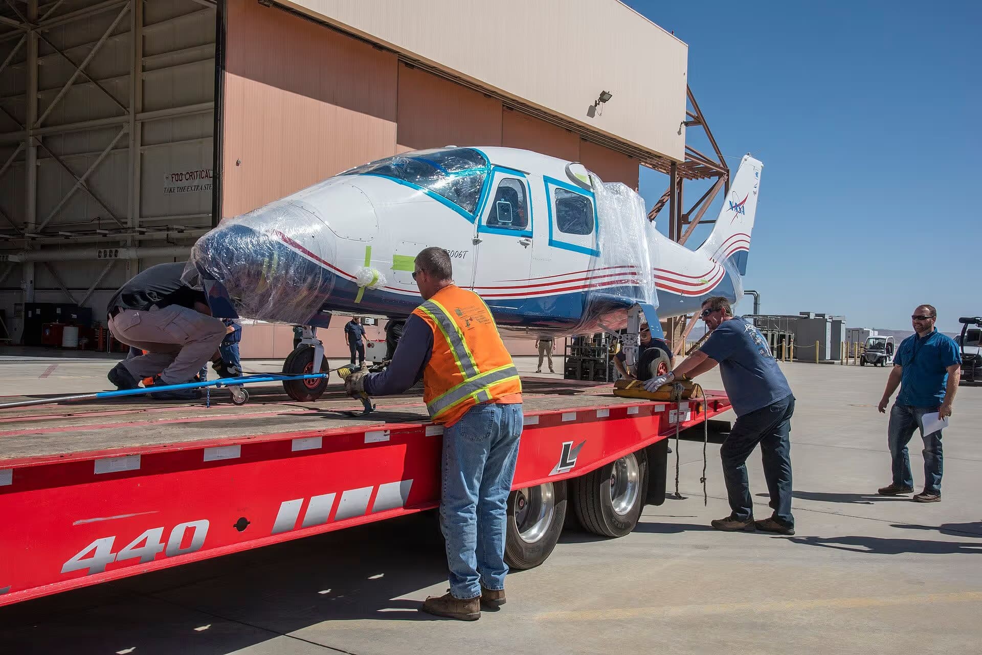N857NA — Twin-engine aircraft