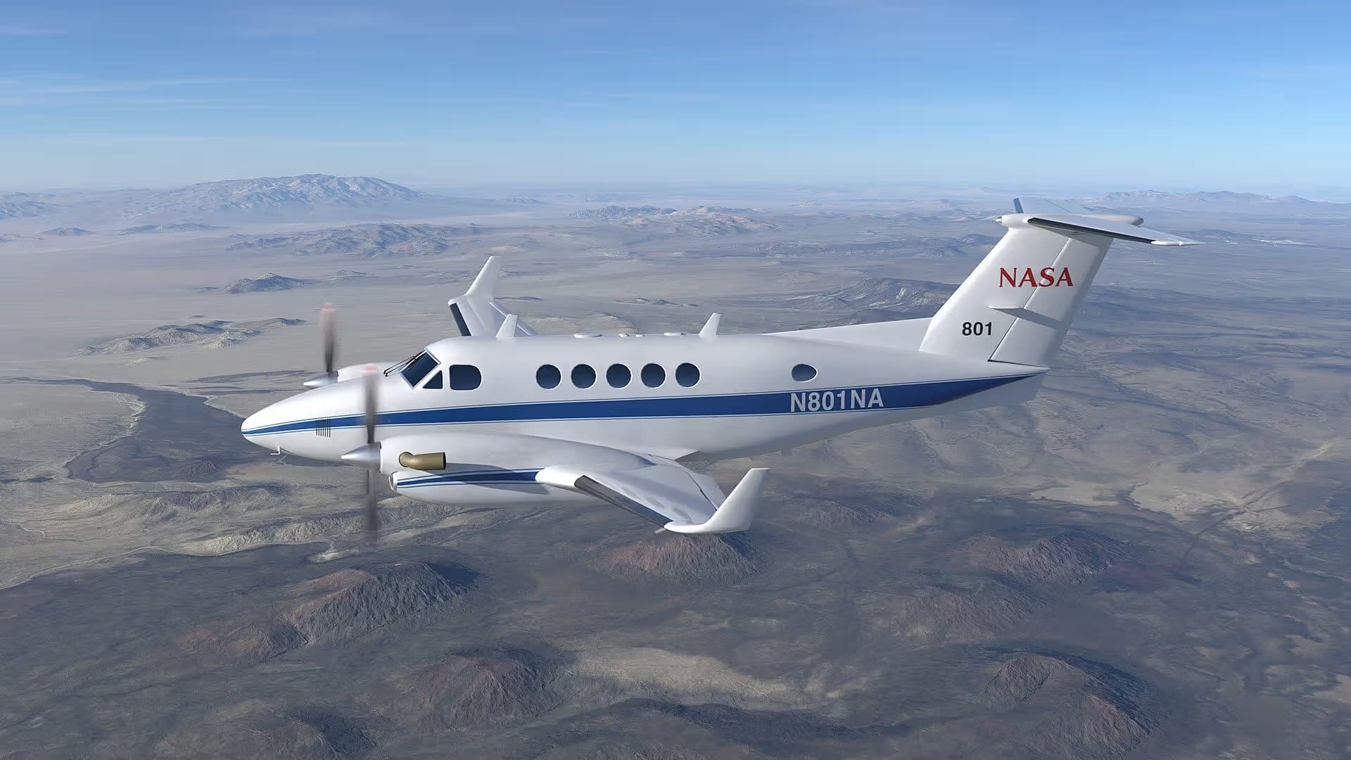 N801NA — Twin-engine aircraft