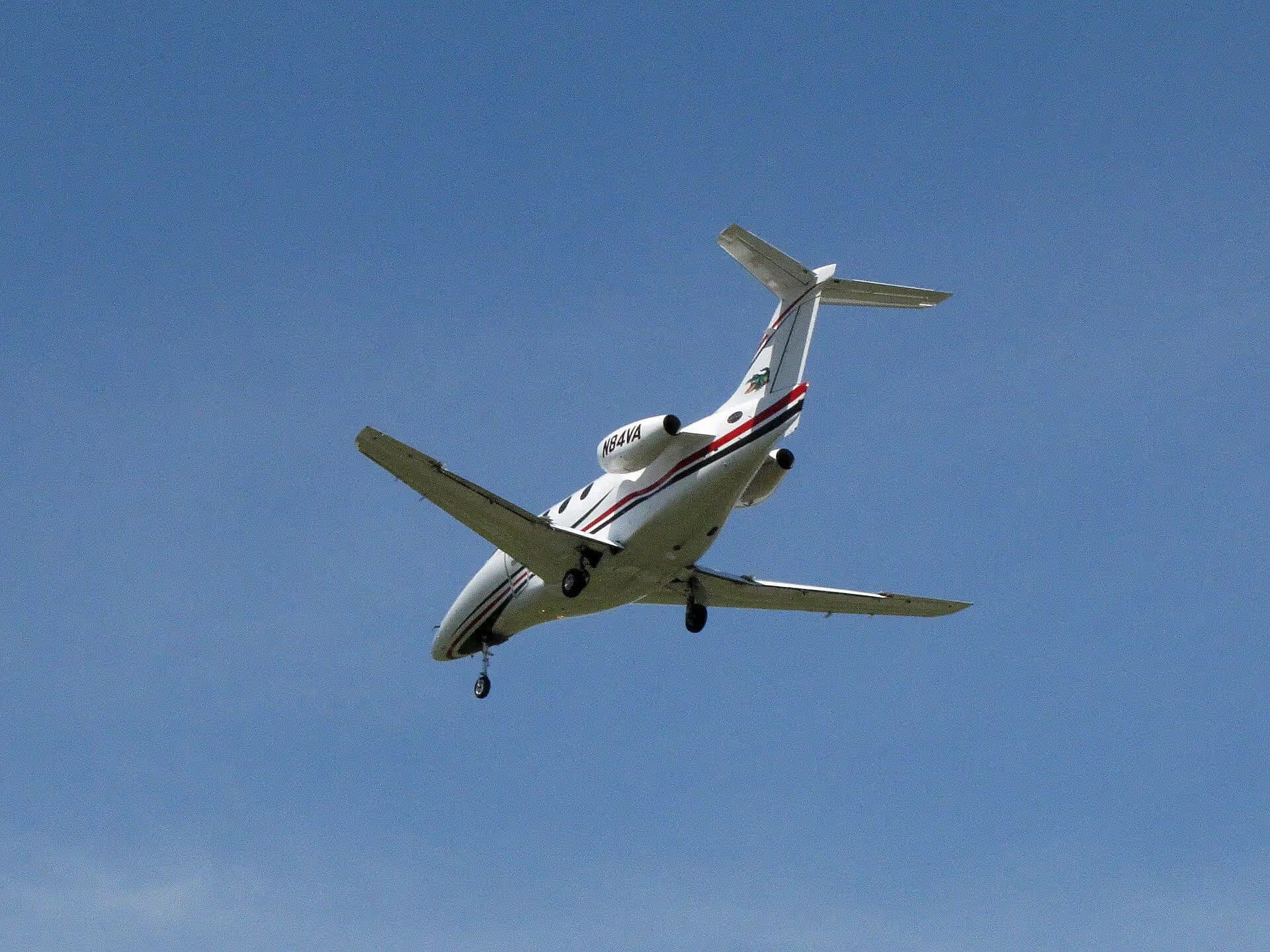 N84VA — Business jet