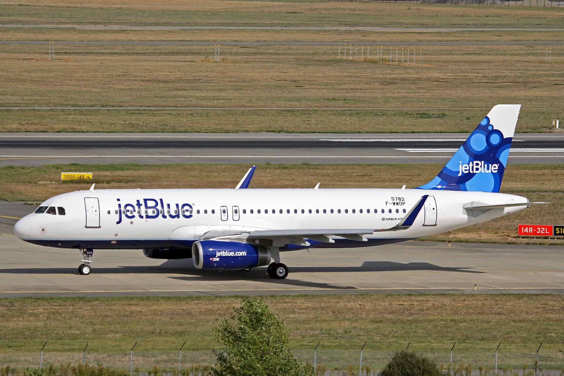 N834JB — Airbus