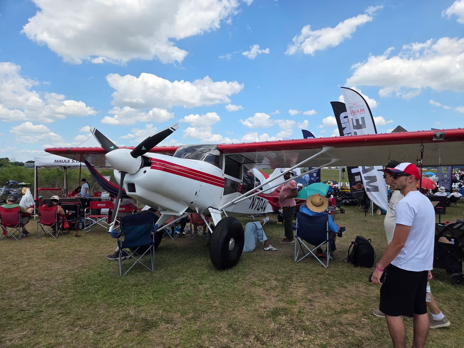 N704W — Maule M-7-235B at Lakeland Linder Intl