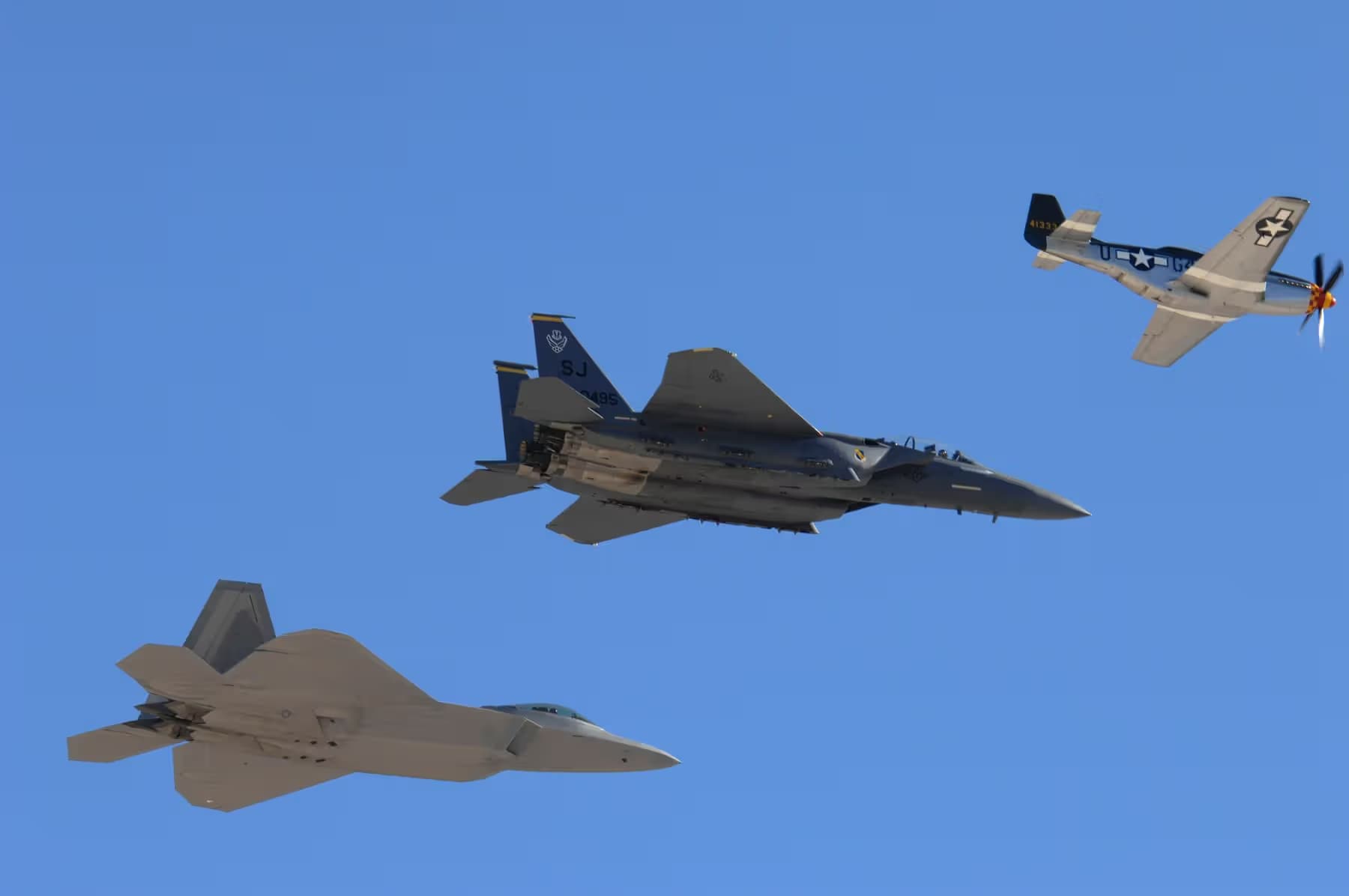 Unidentified — Warbird at Nellis Air Force Base