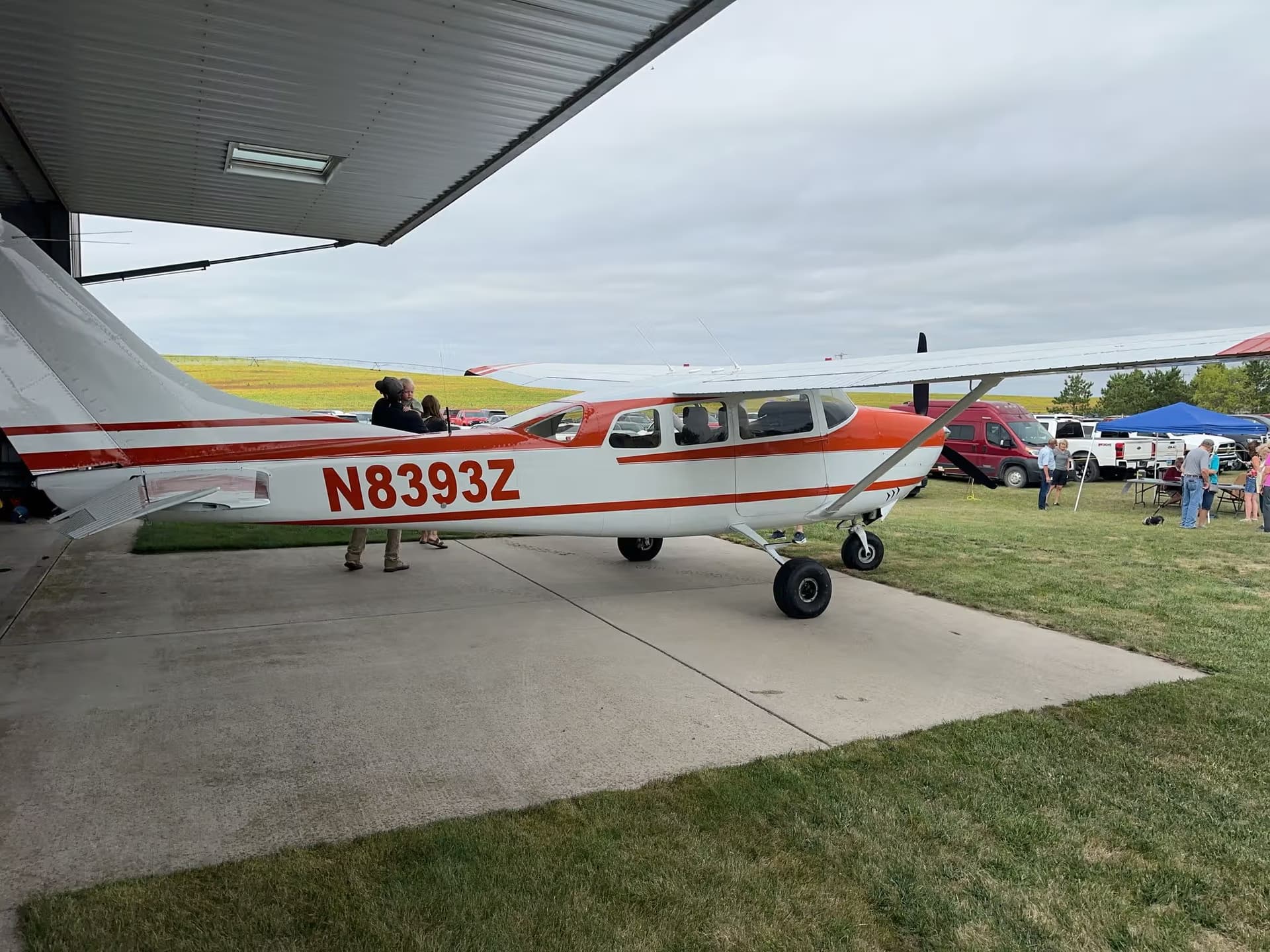 N8393Z — Cessna 210-5(205) at Battle Lake Municipal Airport
