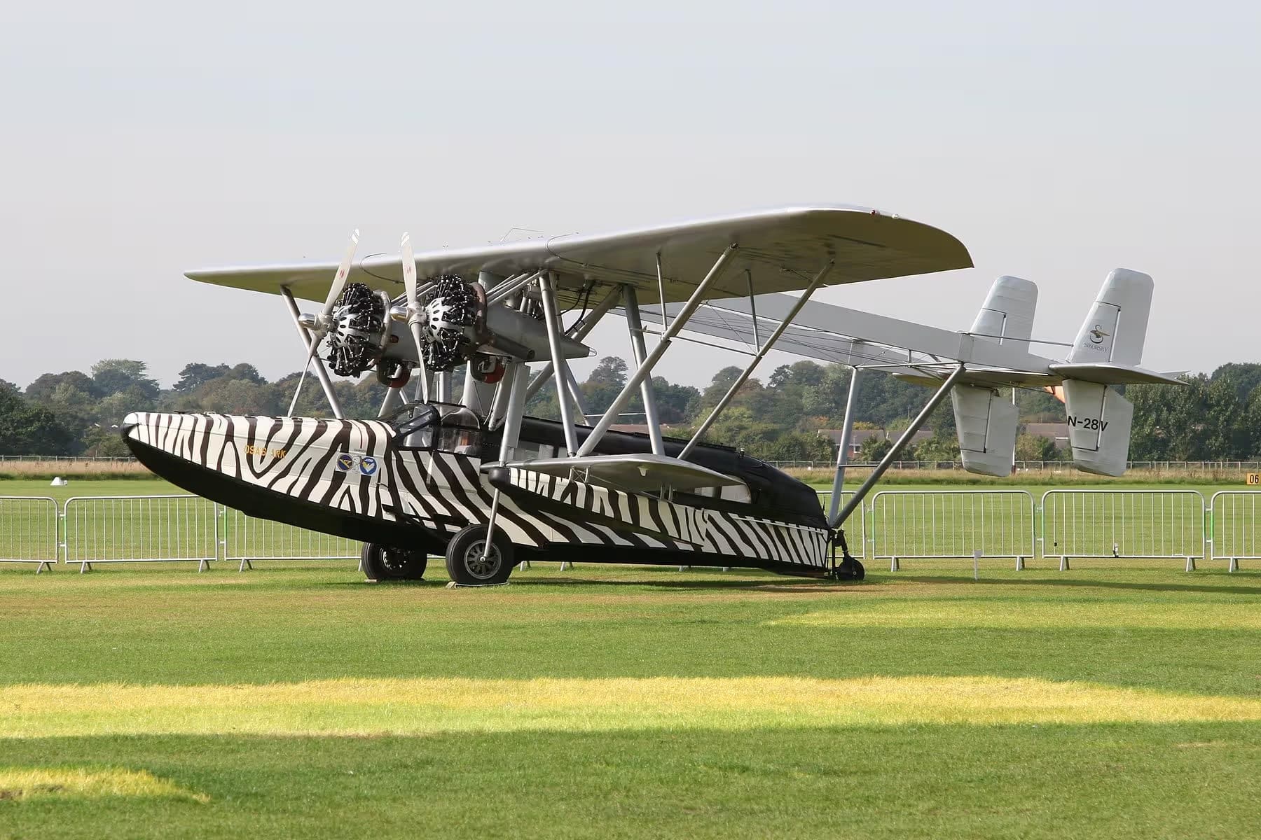 N28V — Twin-engine aircraft at Goodwood Aerodrome