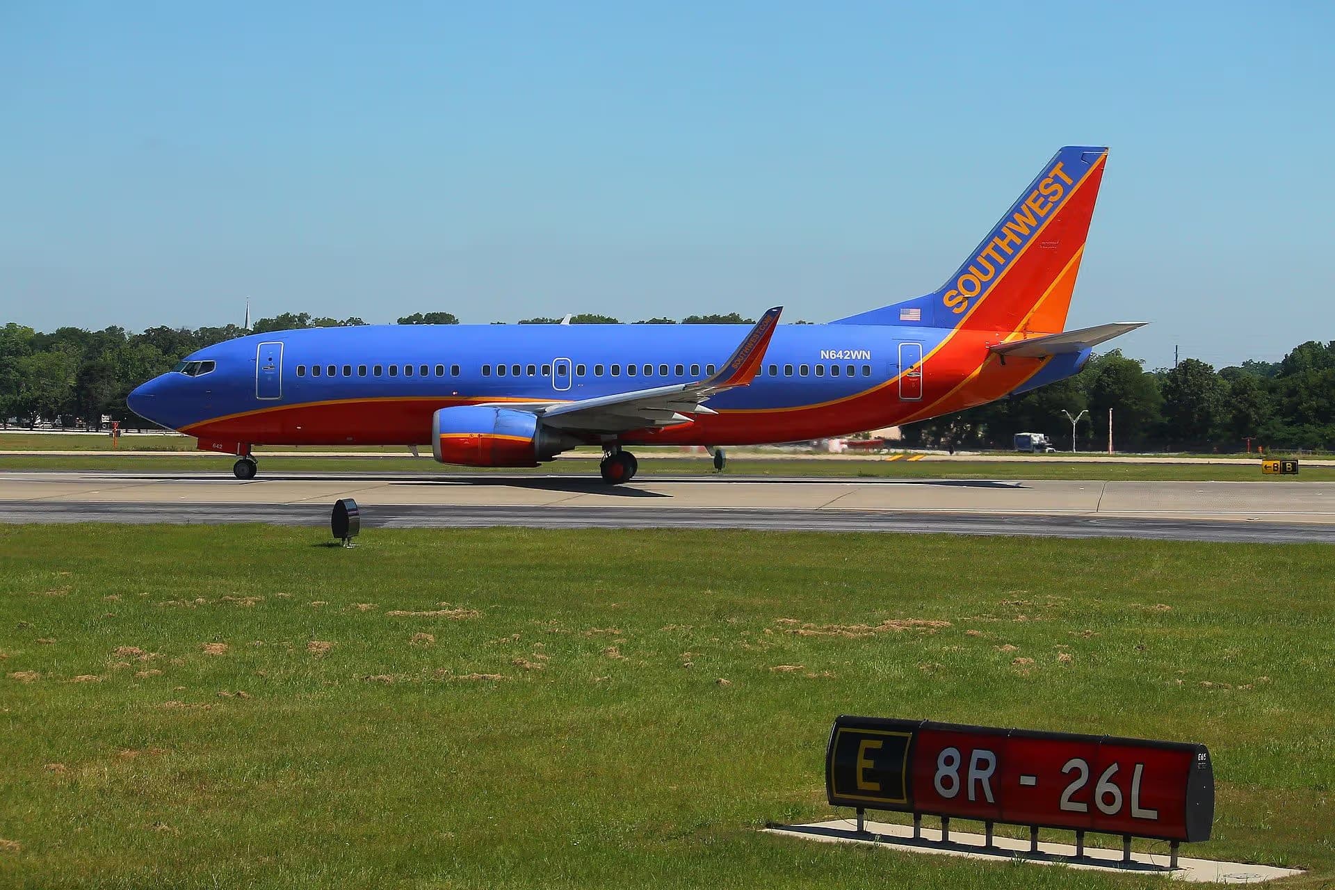 N642WN — Boeing