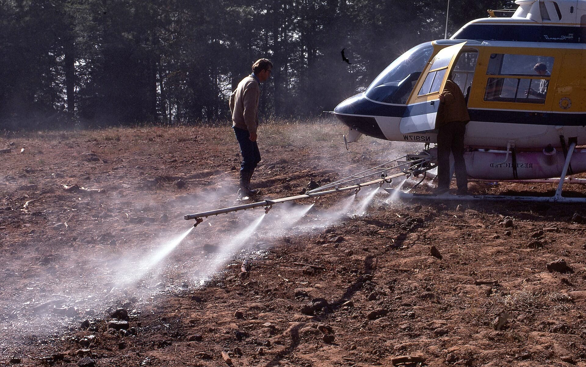 N2917W — Helicopter