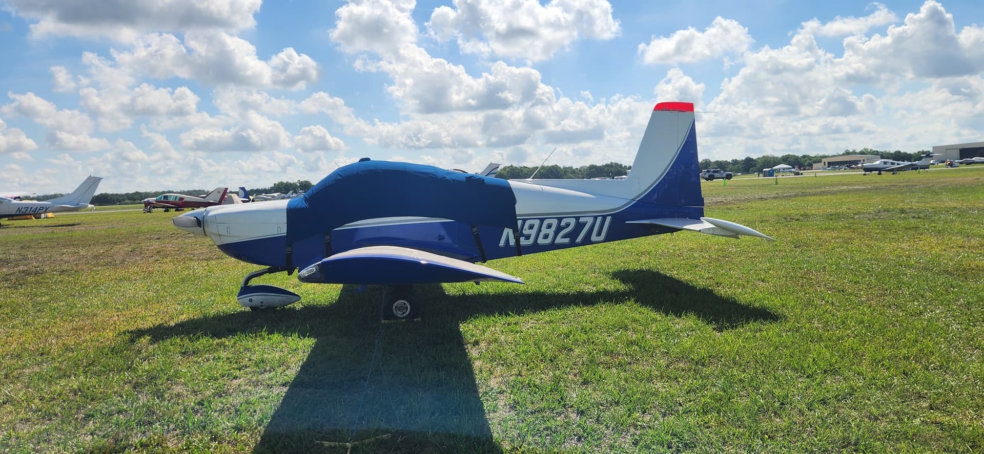N9827U — Grumman American AA-5A Cheetah at Lakeland Linder Intl