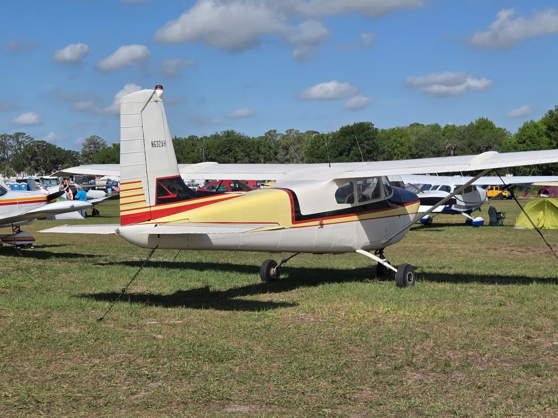 N632AH — Cessna 182A at Lakeland Linder Intl