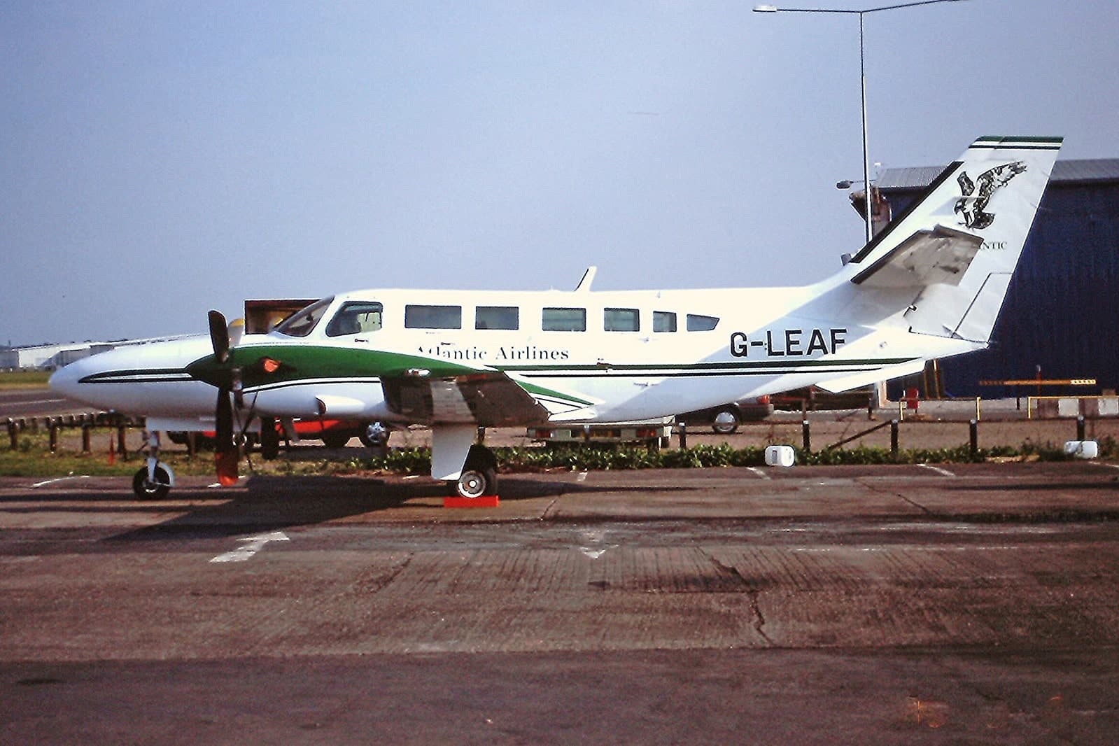 G-LEAF — Twin-engine aircraft