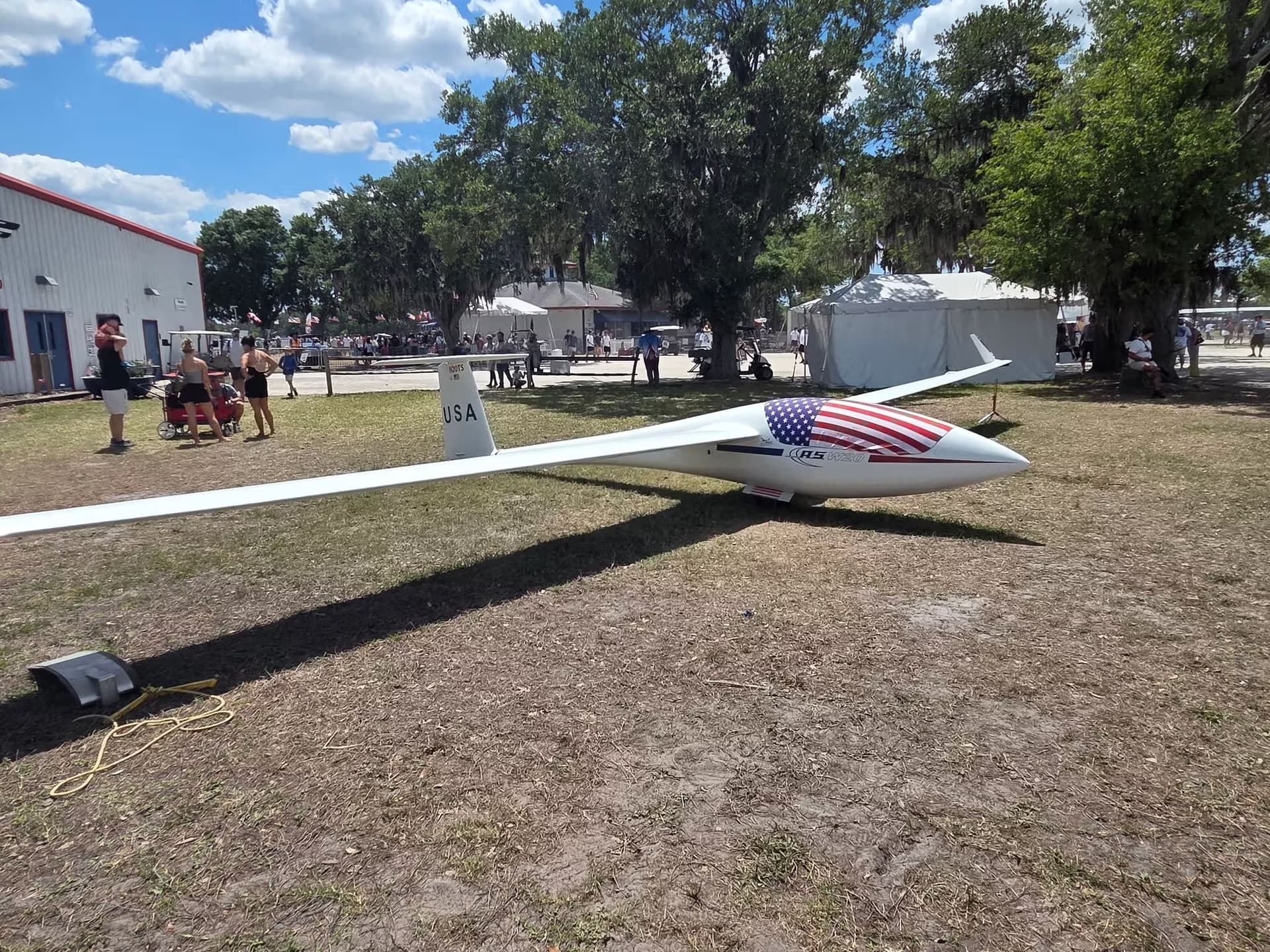N20TS — Schleicher ASW 20 at Lakeland Linder Intl